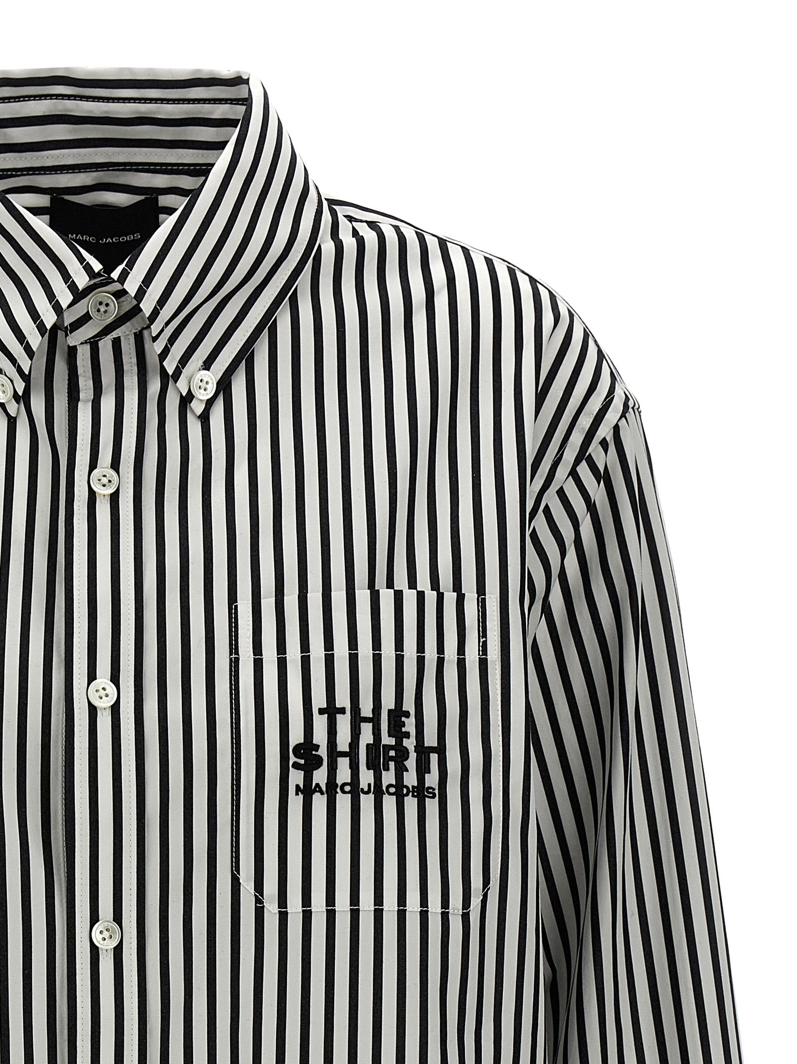Marc Jacobs Bicolor Cotton Blouse Marc Jacobs