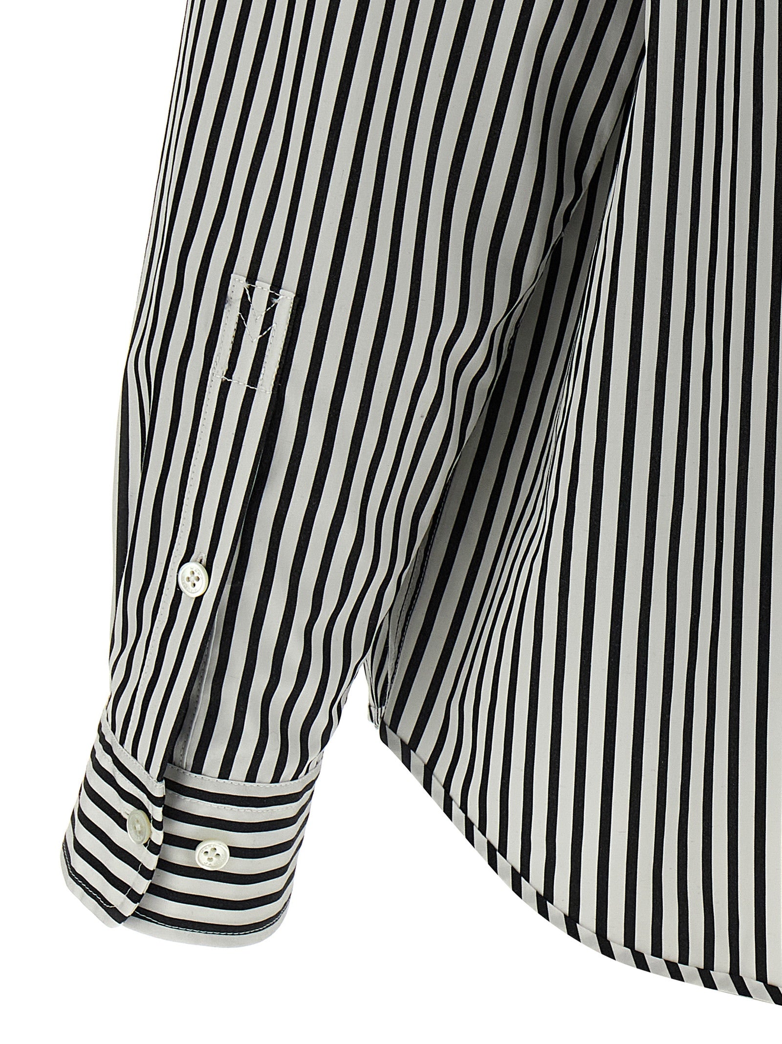 Marc Jacobs Bicolor Cotton Blouse Marc Jacobs
