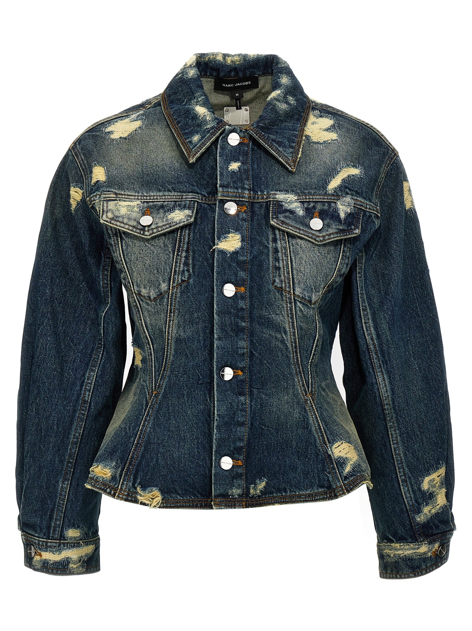 Marc Jacobs Blue Cotton Denim Jacket Marc Jacobs