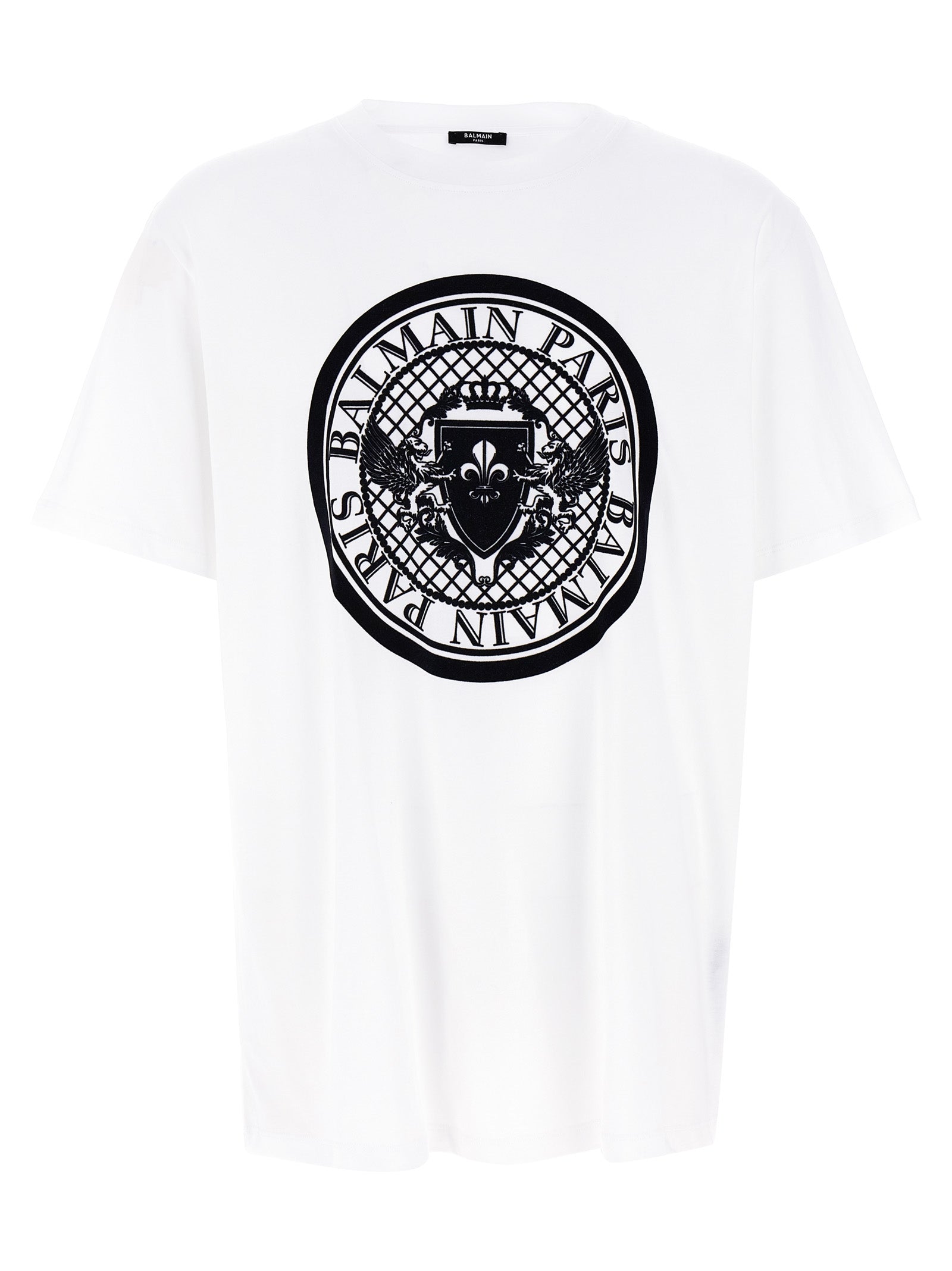 Balmain Bicolor Organic Cotton T-Shirt Balmain