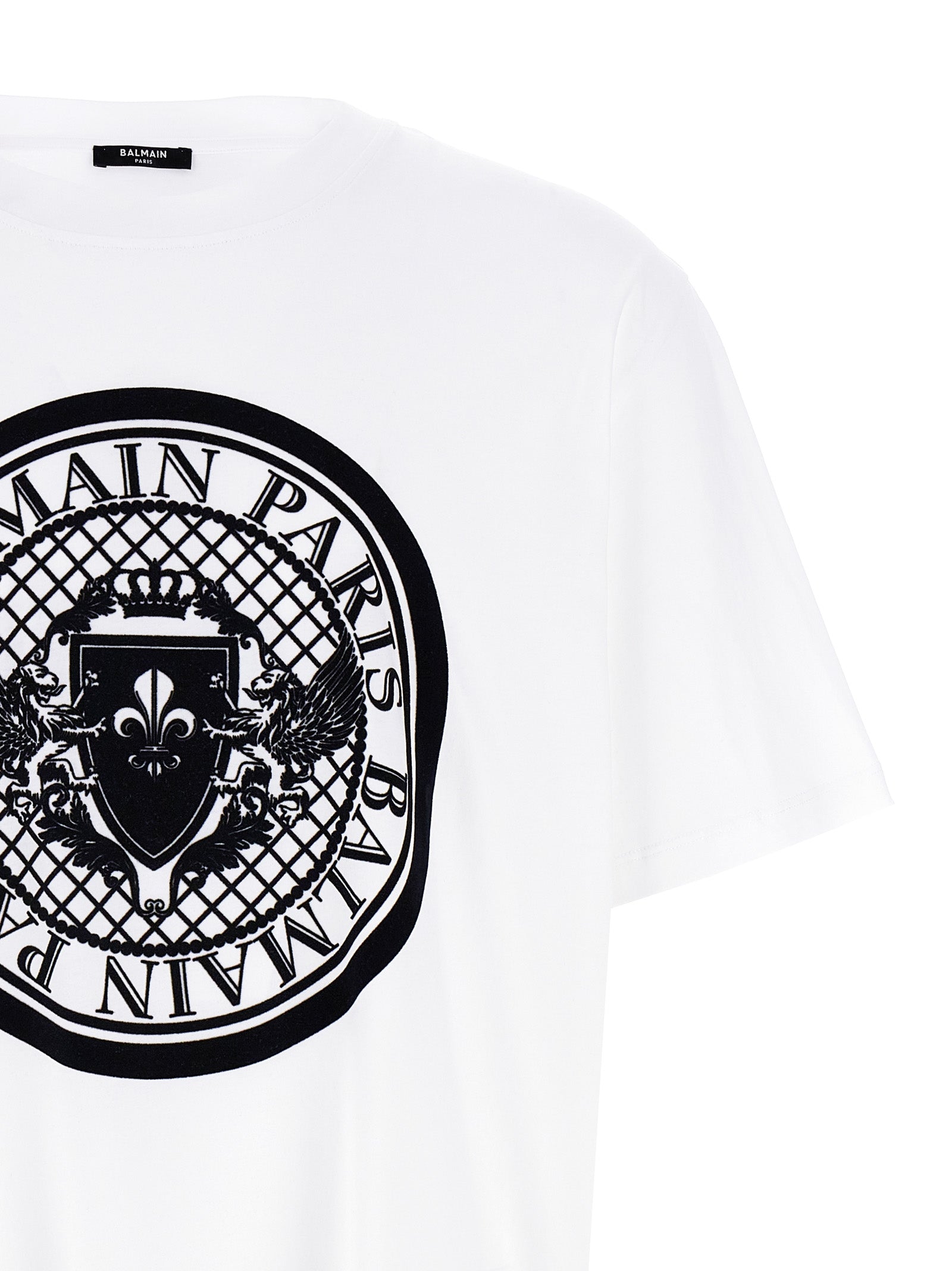 Balmain Bicolor Organic Cotton T-Shirt Balmain