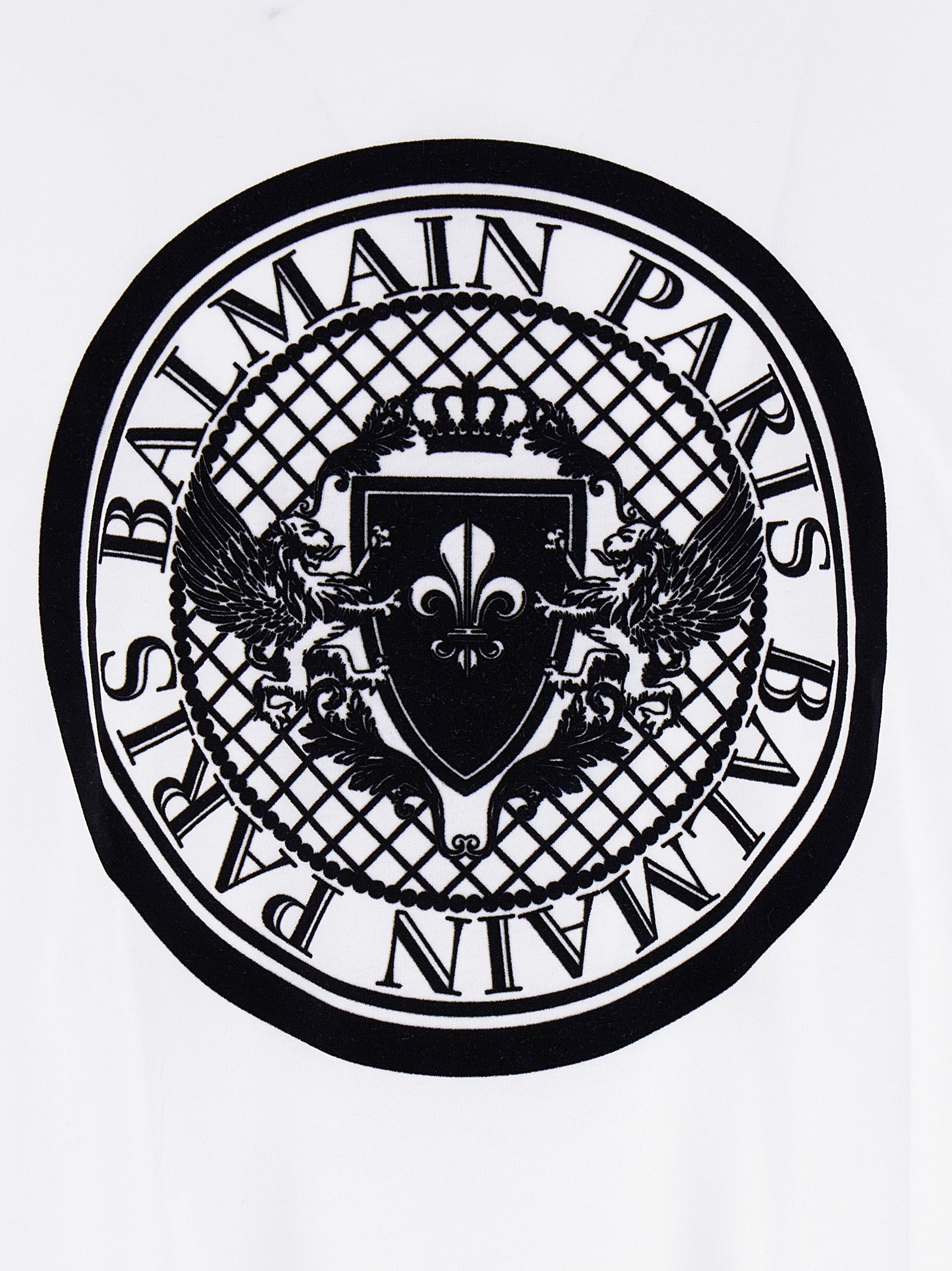 Balmain Bicolor Organic Cotton T-Shirt Balmain