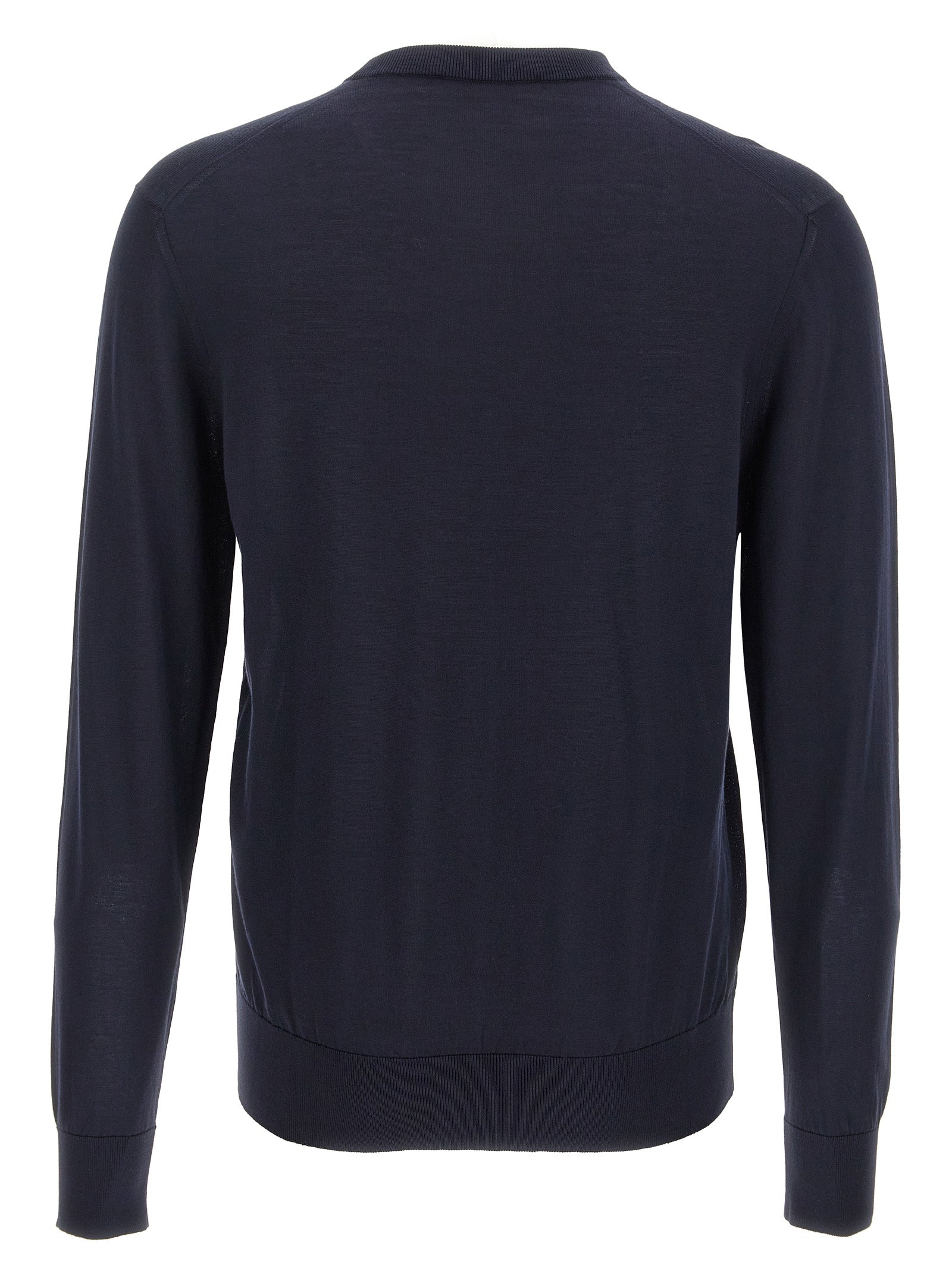 Dolce & Gabbana Blue Silk Cardigan Dolce & Gabbana