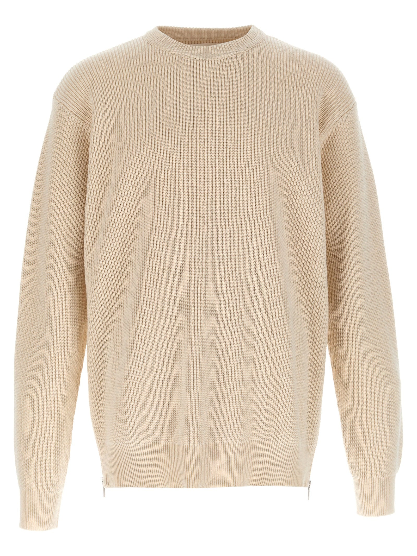 Jil Sander Beige Cotton Cardigan Jil Sander