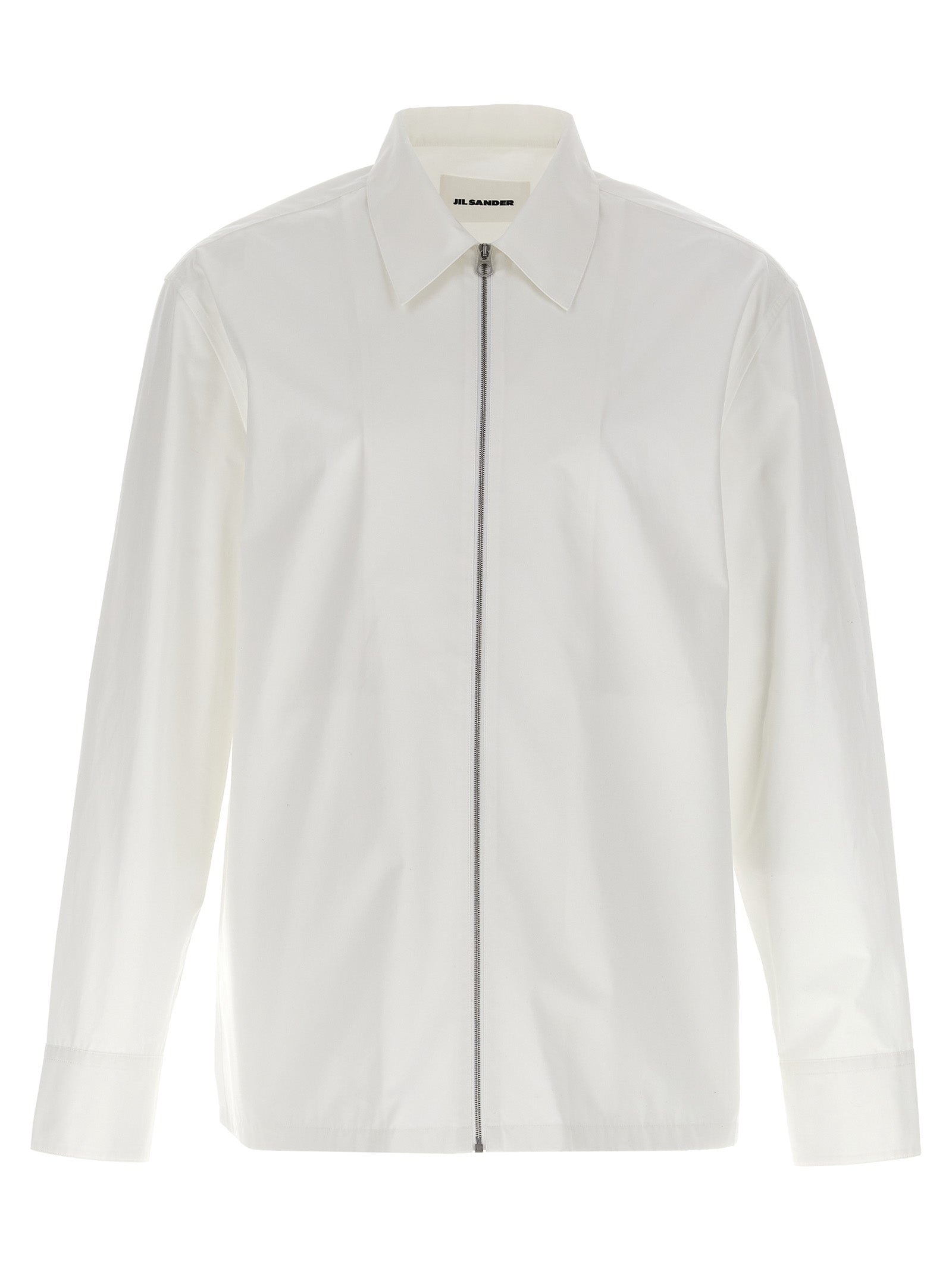 Jil Sander White Cotton Blouse Jil Sander