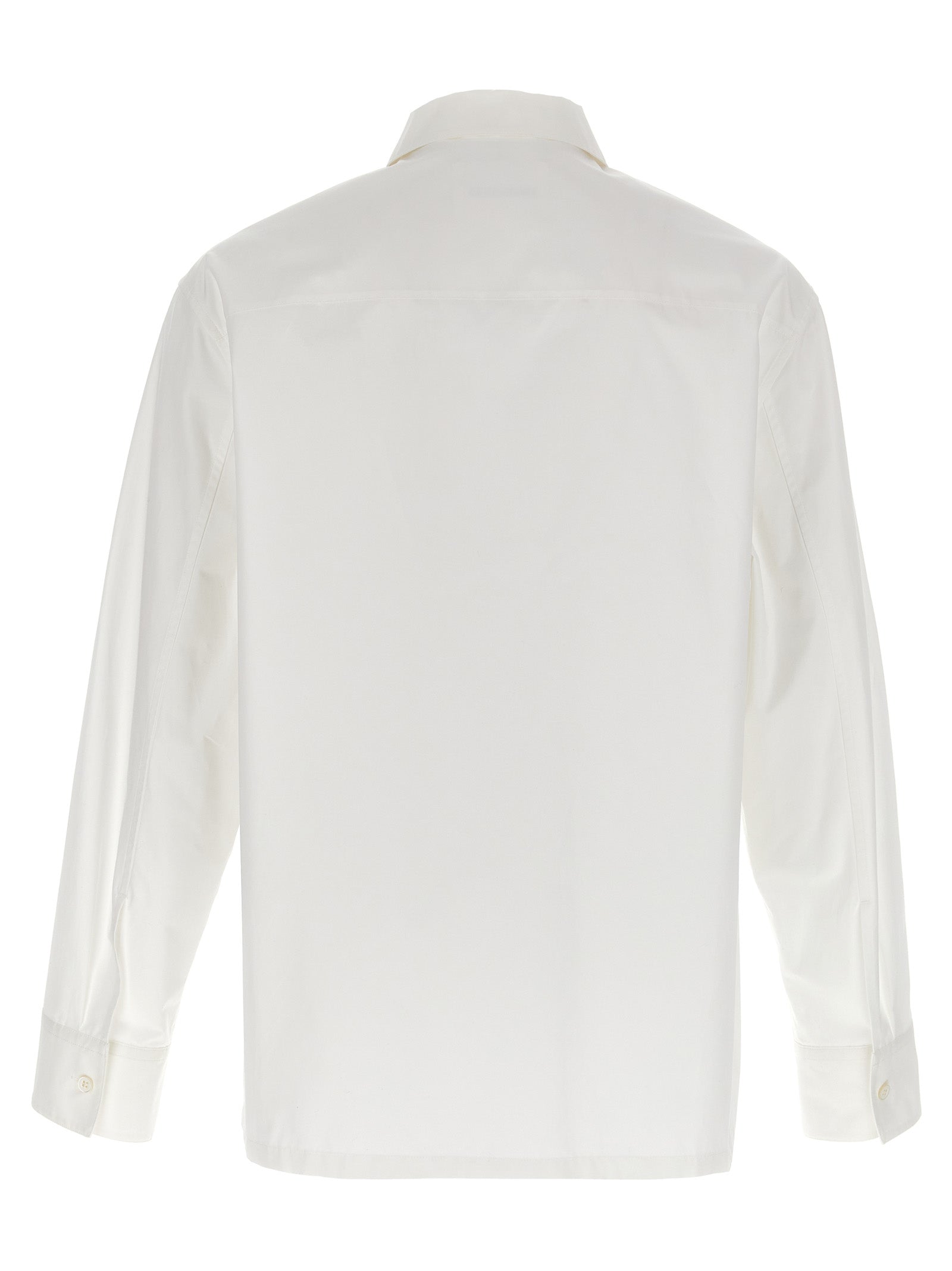 Jil Sander White Cotton Blouse Jil Sander