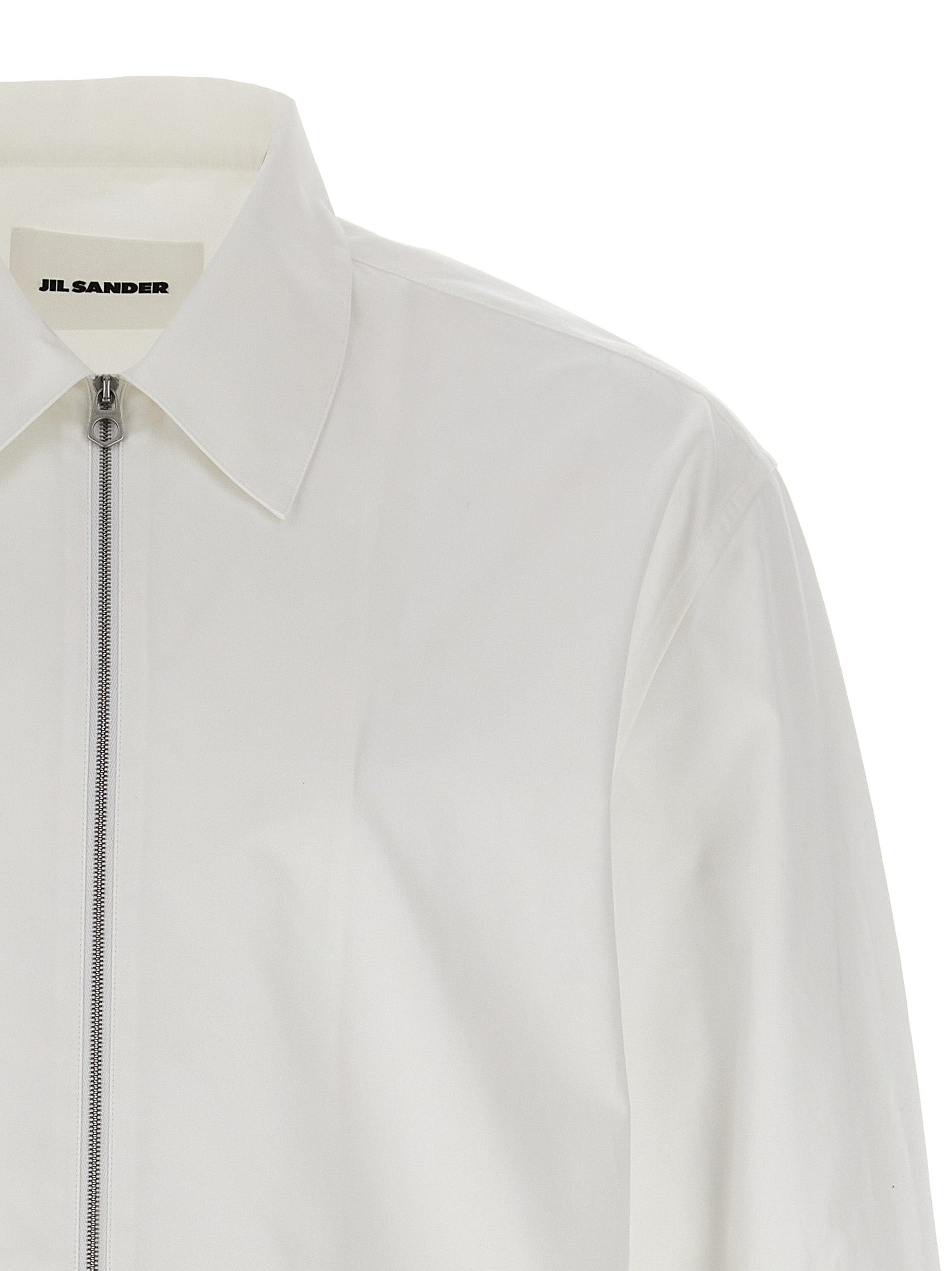Jil Sander White Cotton Blouse Jil Sander