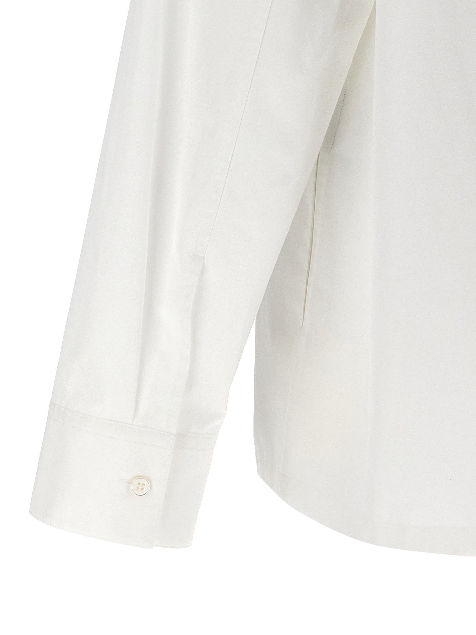 Jil Sander White Cotton Blouse Jil Sander