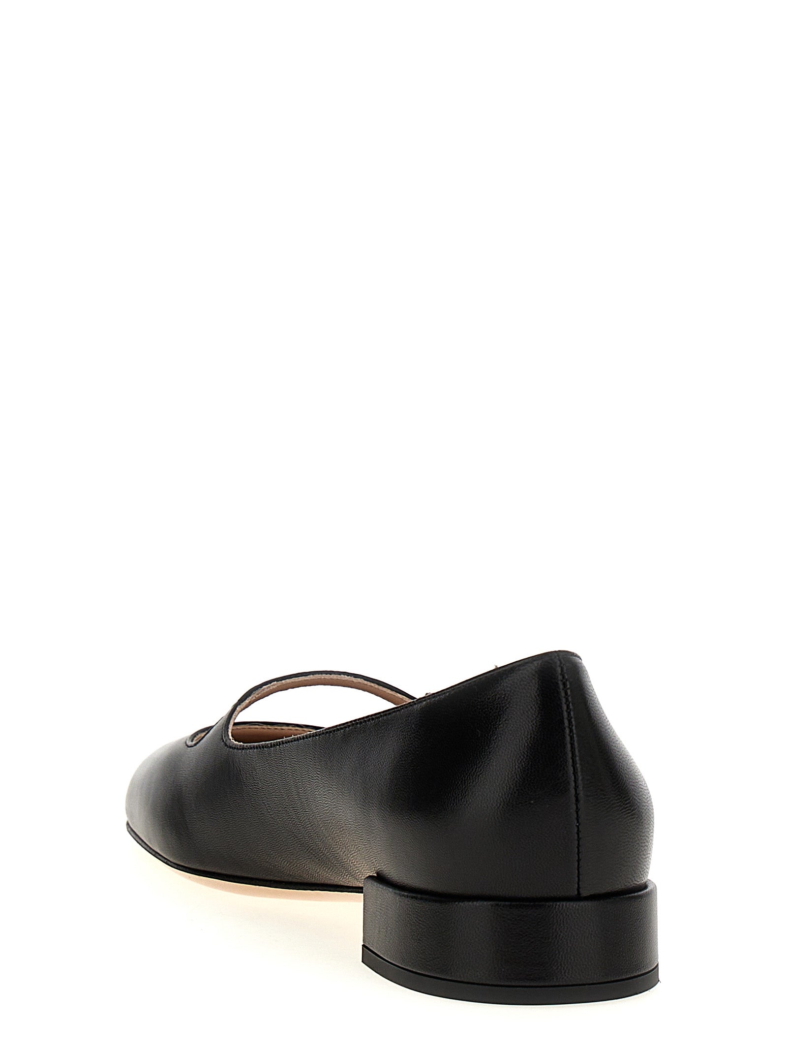 Valentino Garavani Black Calfskin Ballet Flats Valentino Garavani