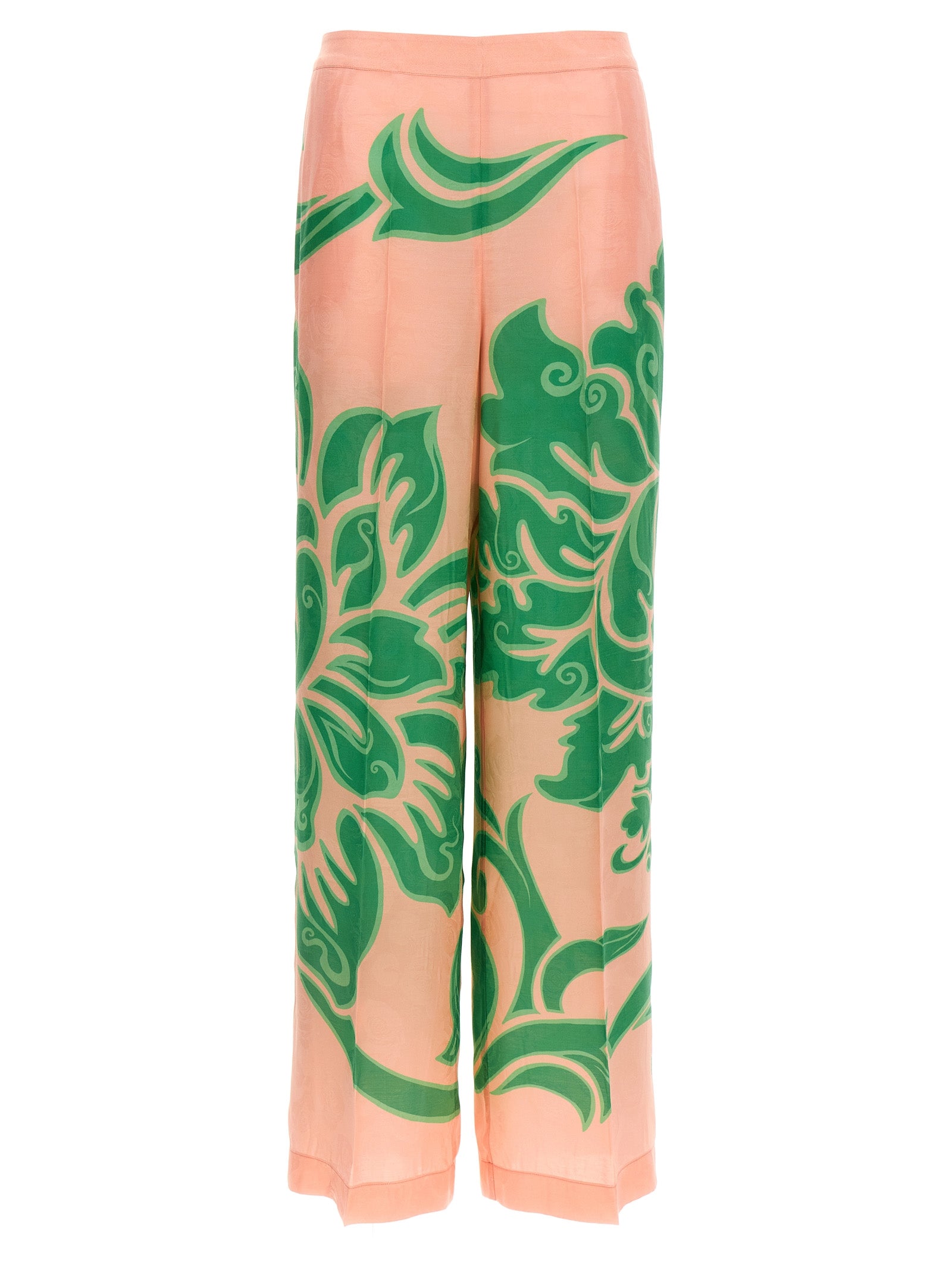 Etro Multicolor Viscose Casual Pants Etro