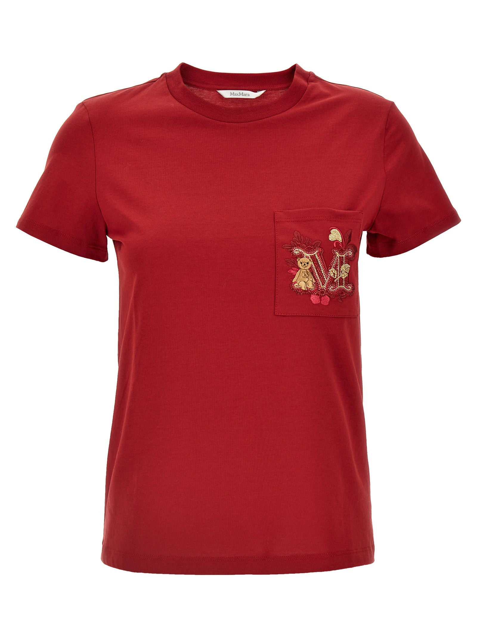 Max Mara Multicolor Cotton T-Shirt Max Mara
