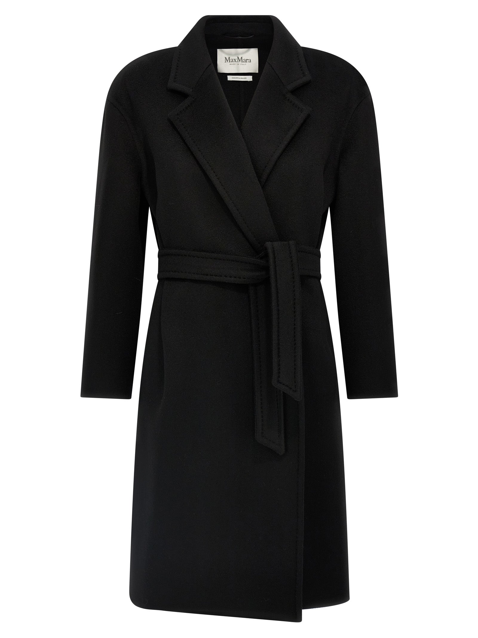 Max Mara Black Cashmere Coat Max Mara