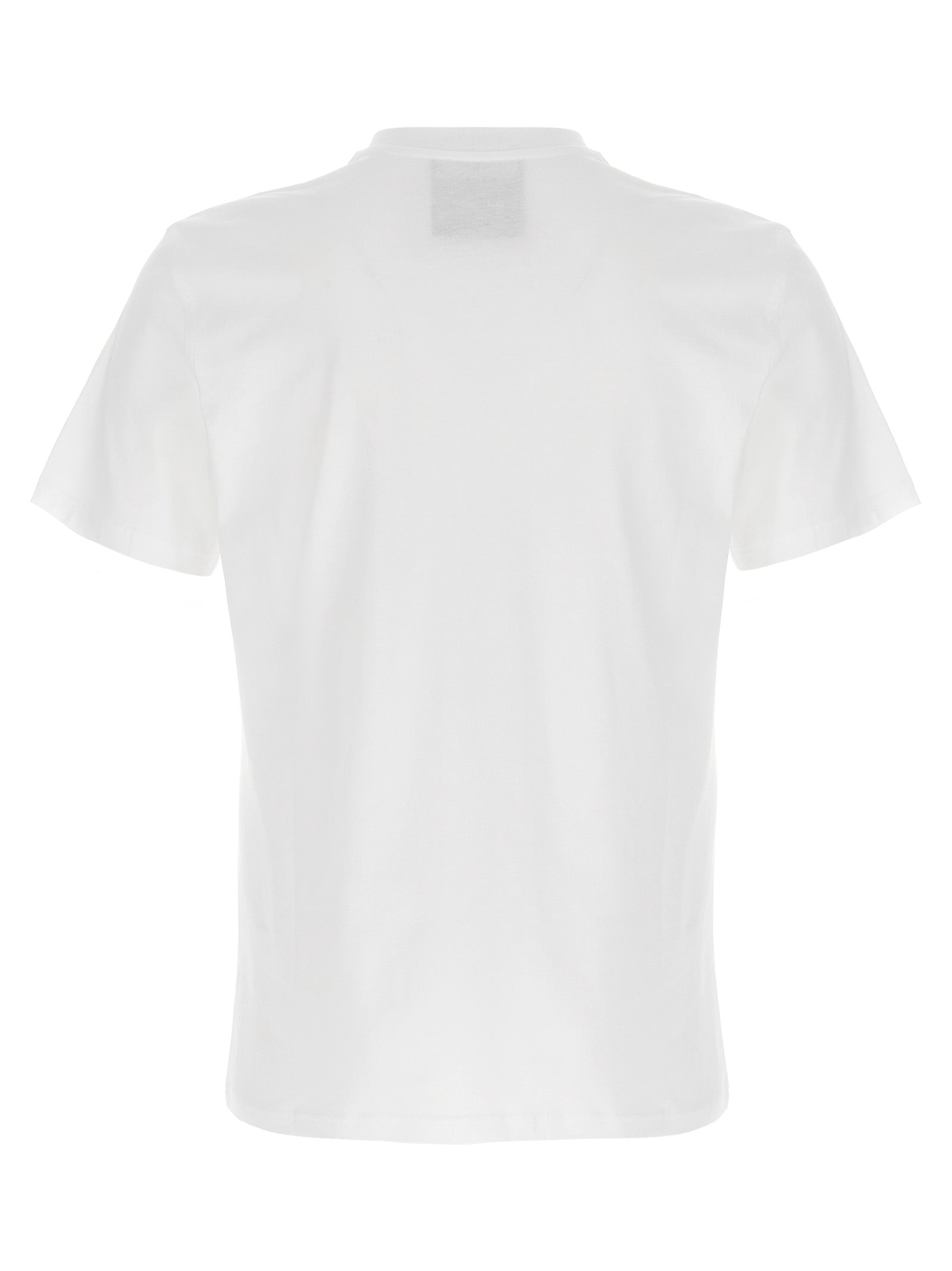 Moschino White Cotton T-Shirt Moschino