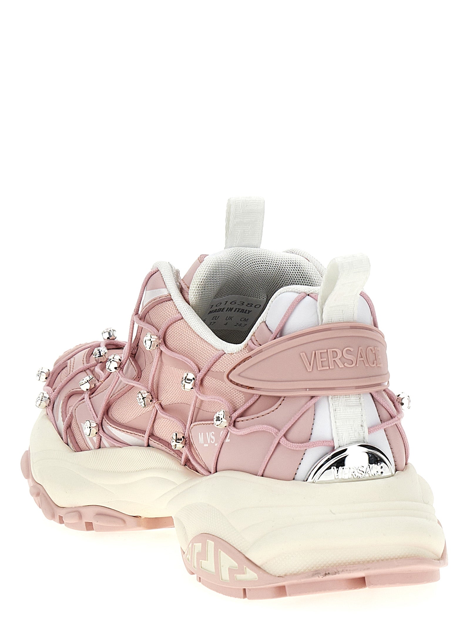 Versace Multicolor Polyester Athletic Sneakers Versace