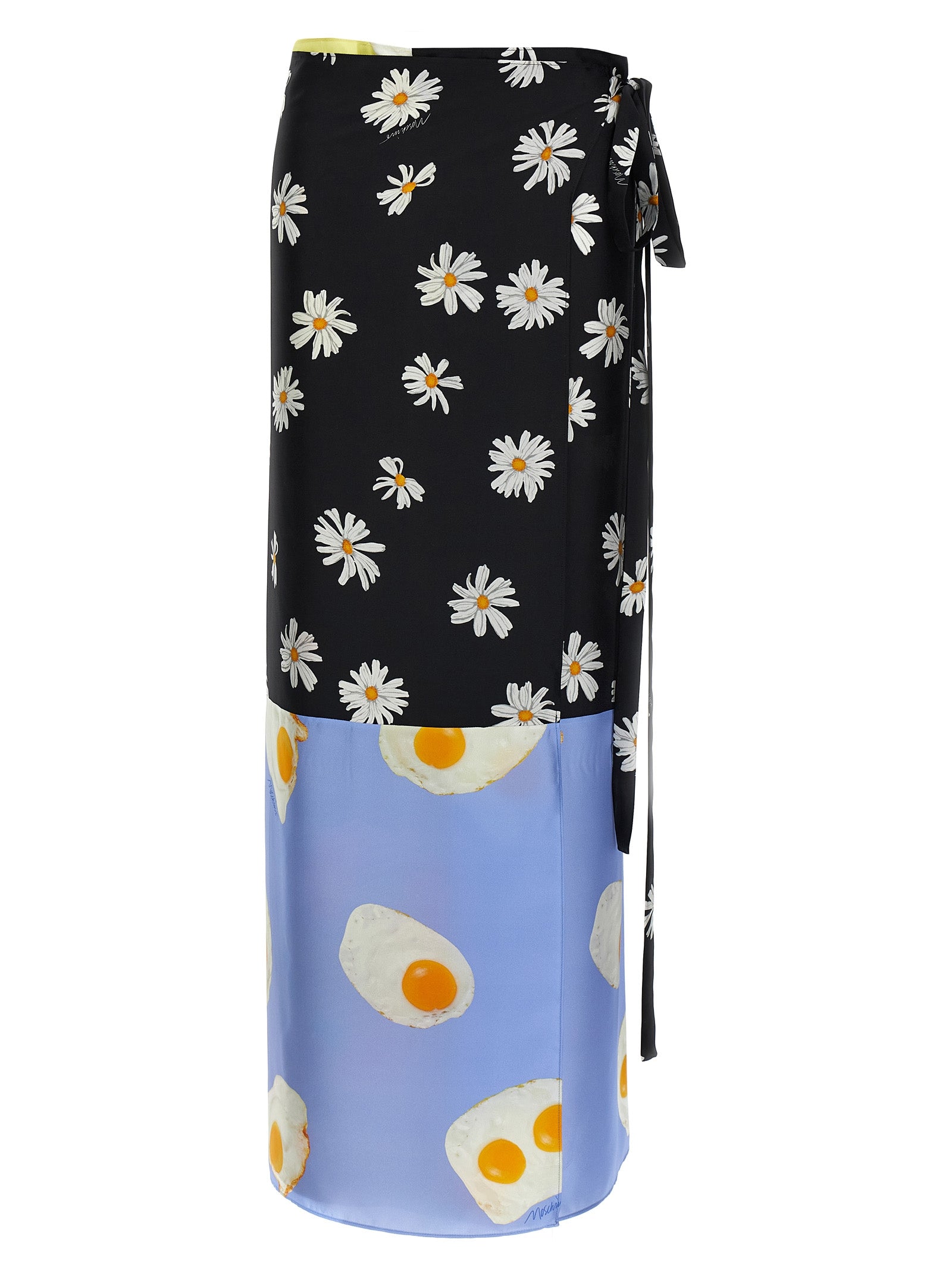 Moschino Multicolor Silk Mini Skirt Moschino