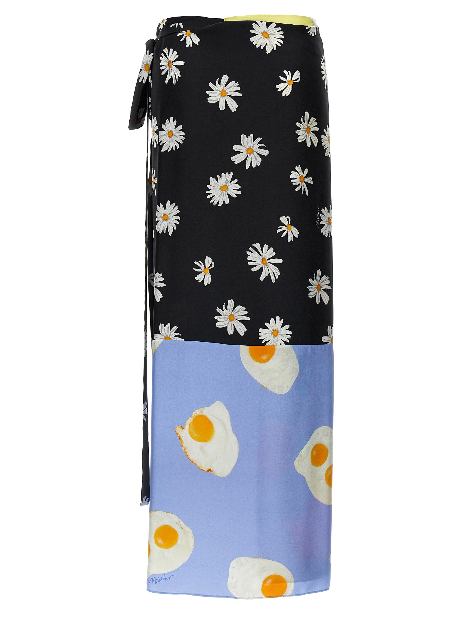 Moschino Multicolor Silk Mini Skirt Moschino