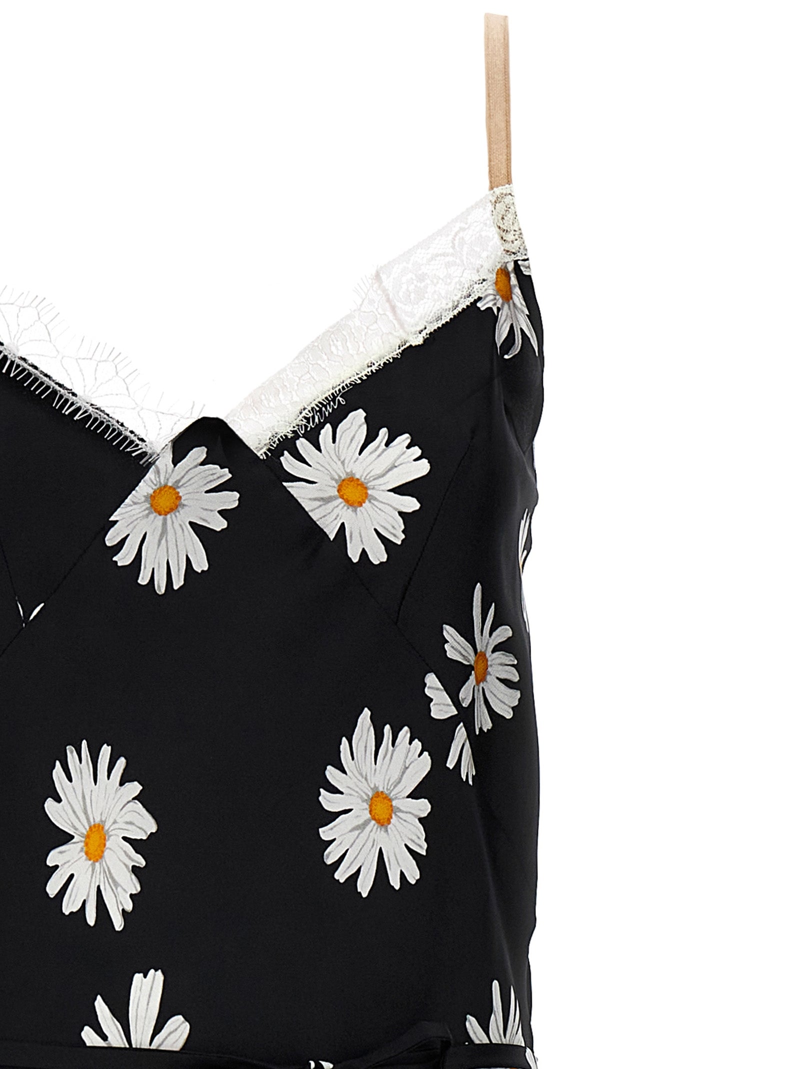 Moschino Black Silk Midi Dress Moschino
