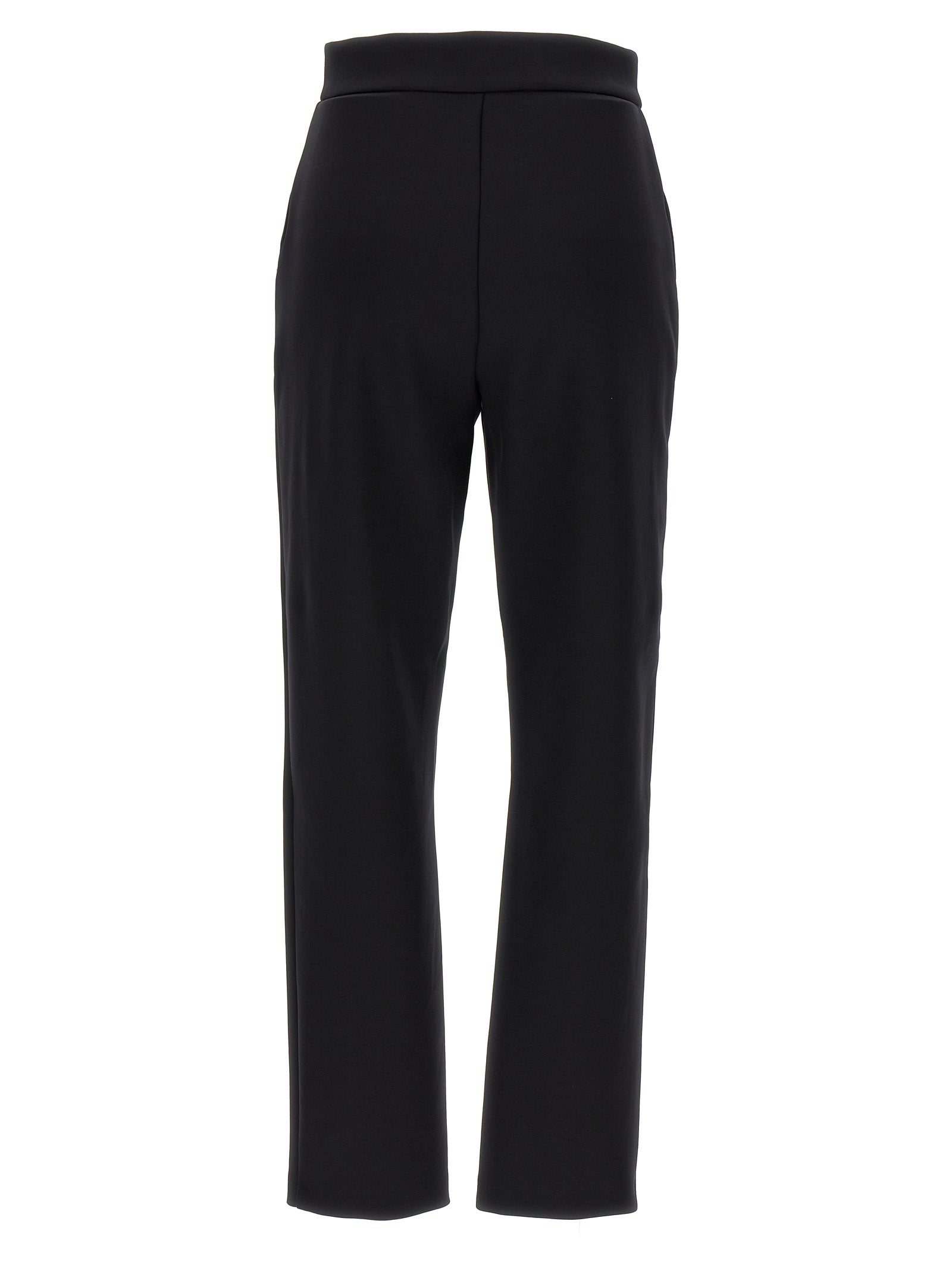 Max Mara Black Polyamide Casual Pants Max Mara