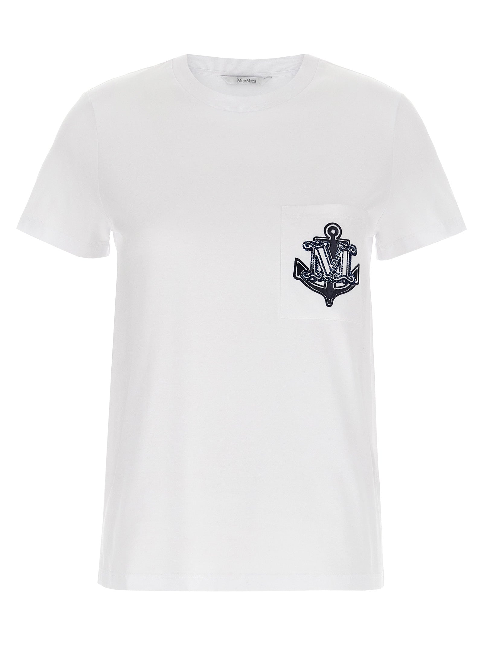 Max Mara Multicolor Cotton T-Shirt Max Mara