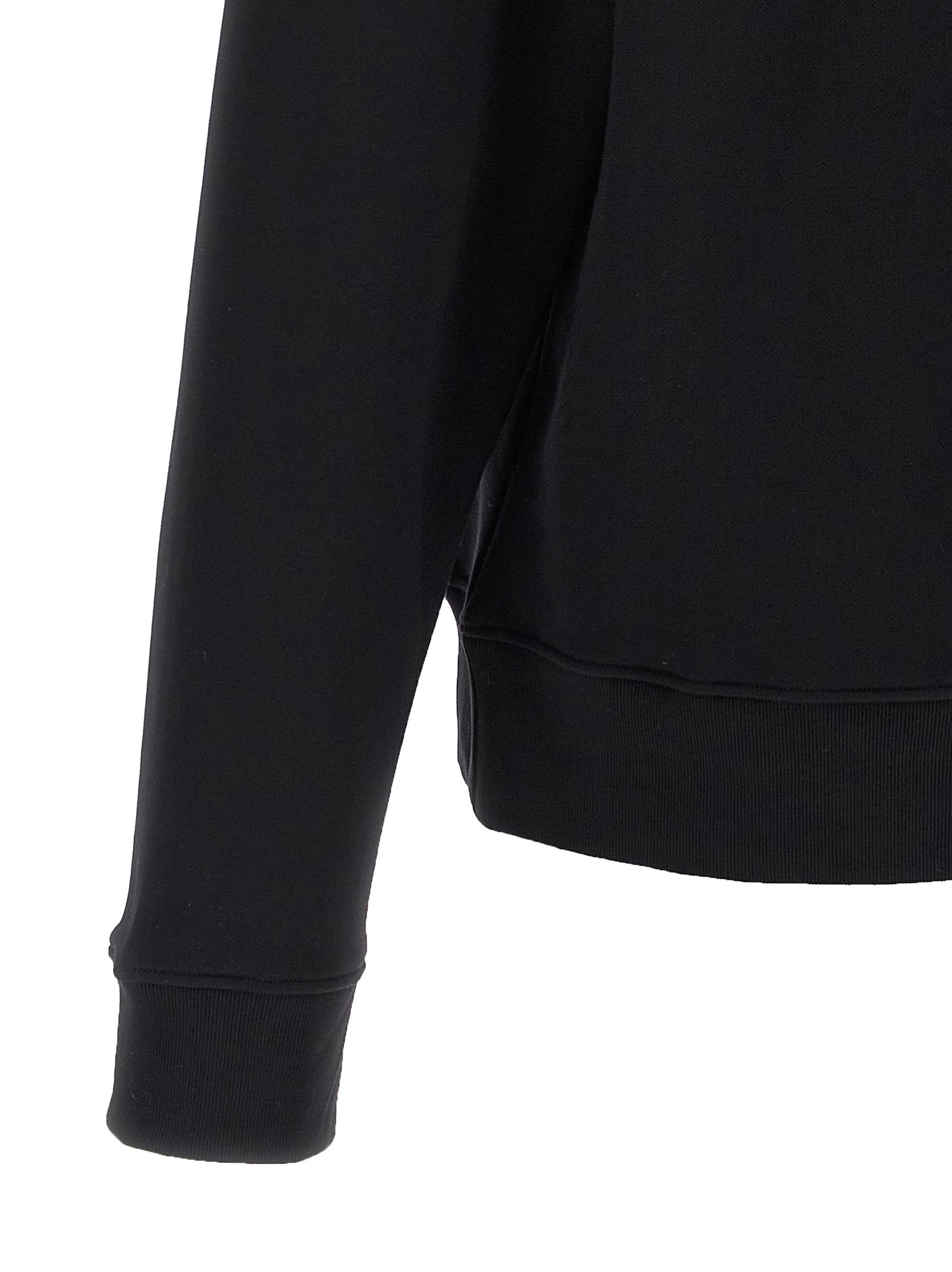 Moschino Black Cotton Sweatshirt Moschino