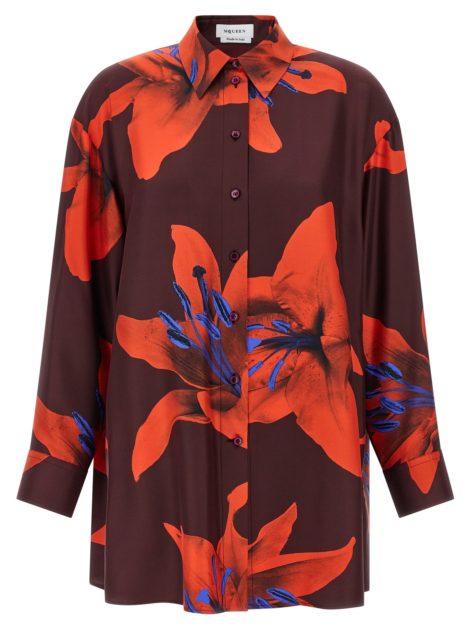 Alexander McQueen Multicolor Silk Blouse Alexander McQueen