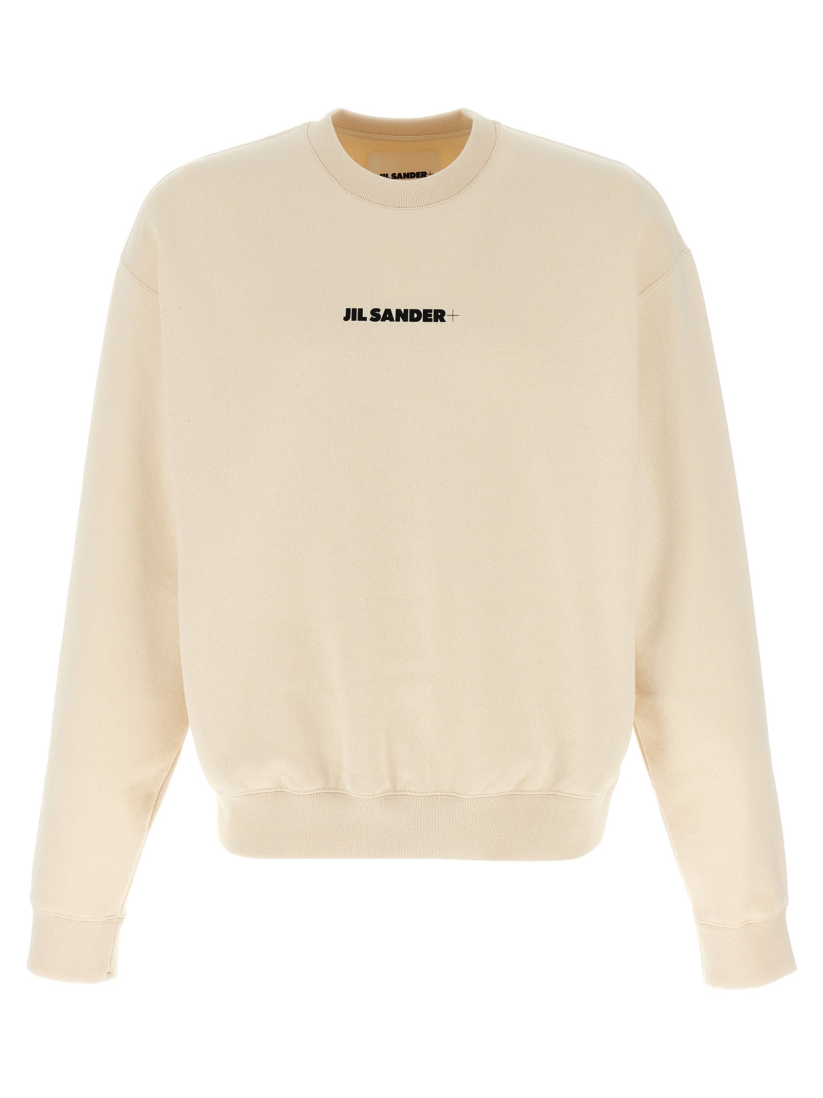 Jil Sander Beige Cotton Sweatshirt Jil Sander
