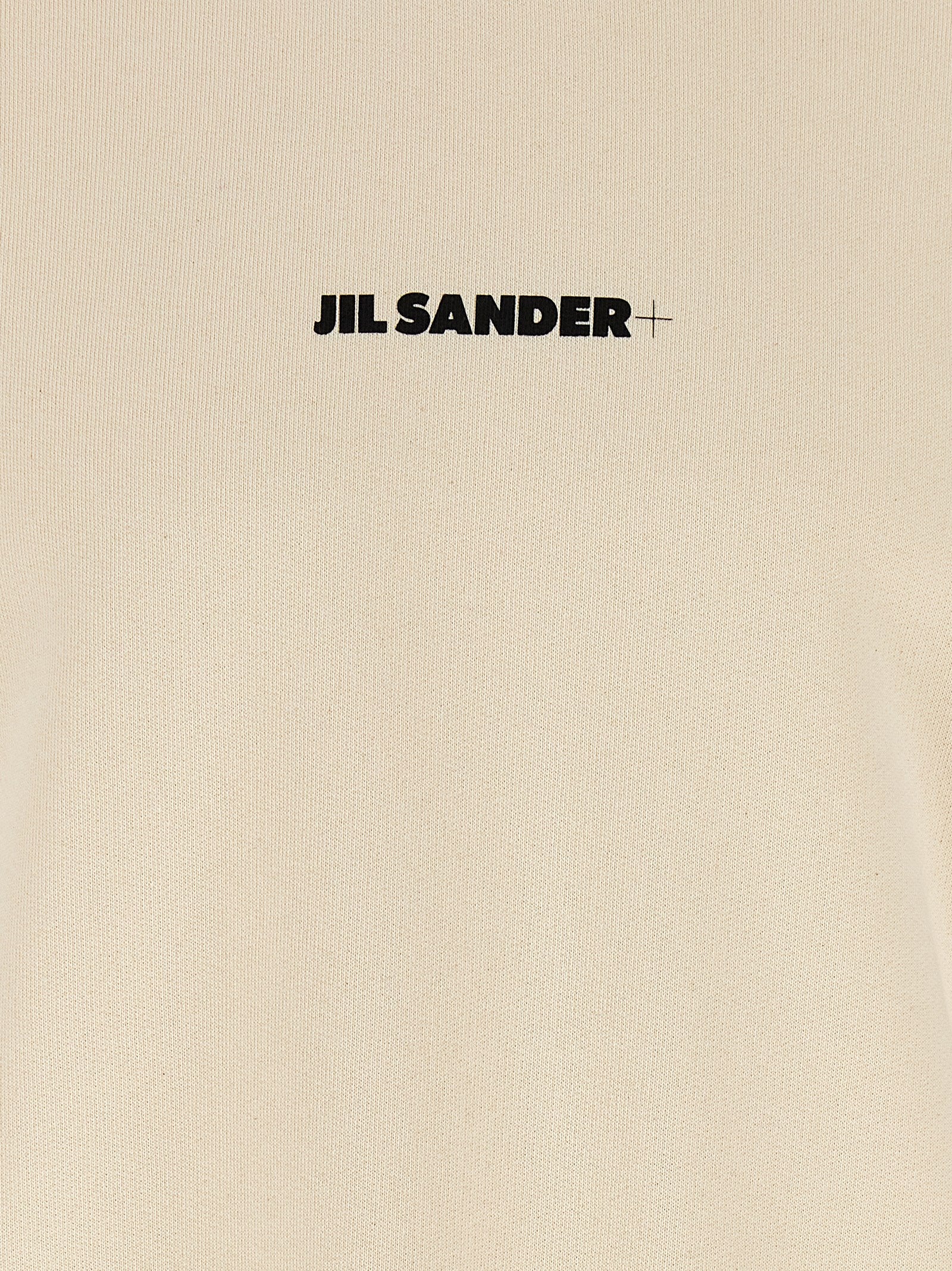 Jil Sander Beige Cotton Sweatshirt Jil Sander