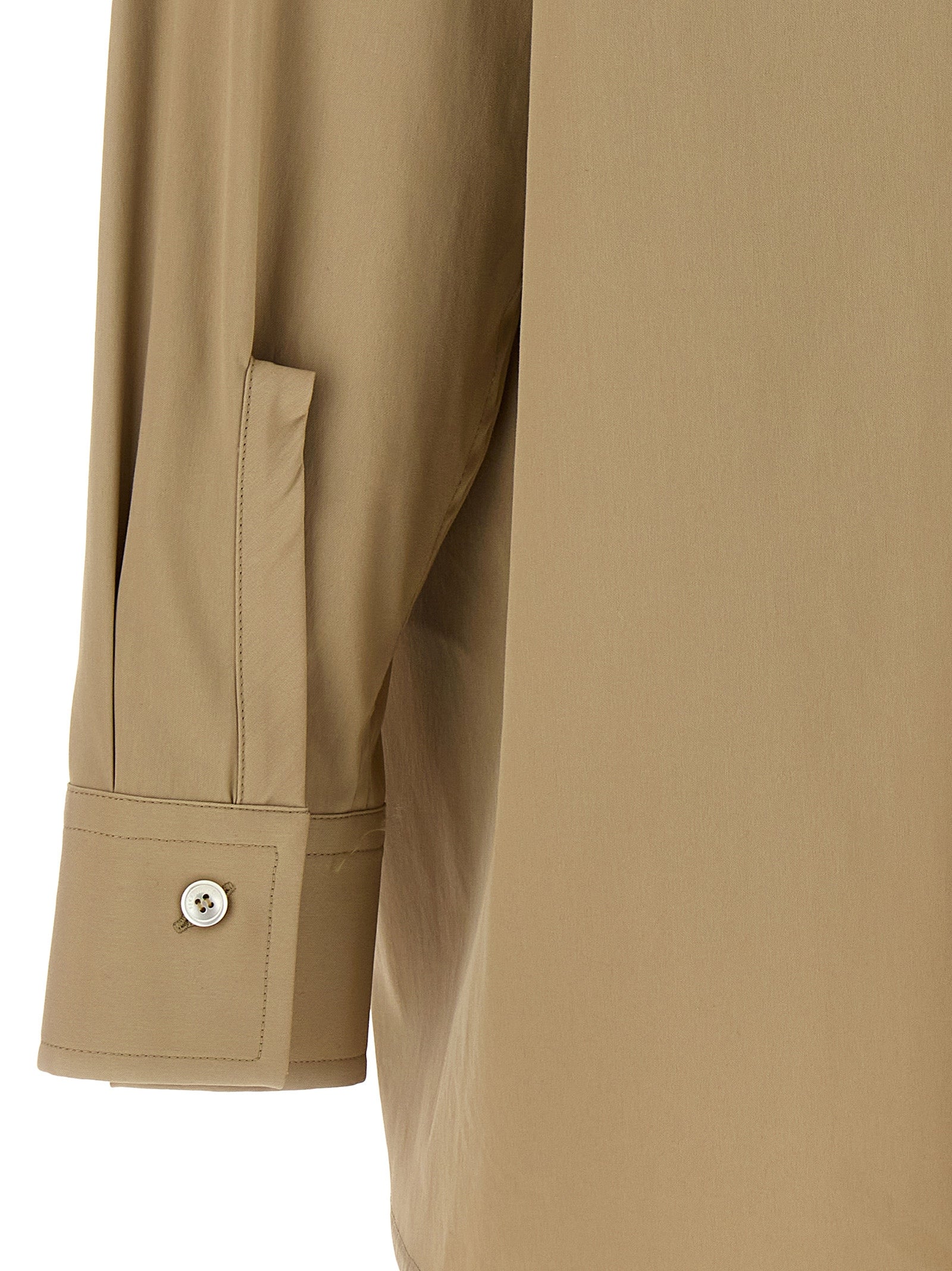 Ferragamo Beige Cotton Blouse Ferragamo