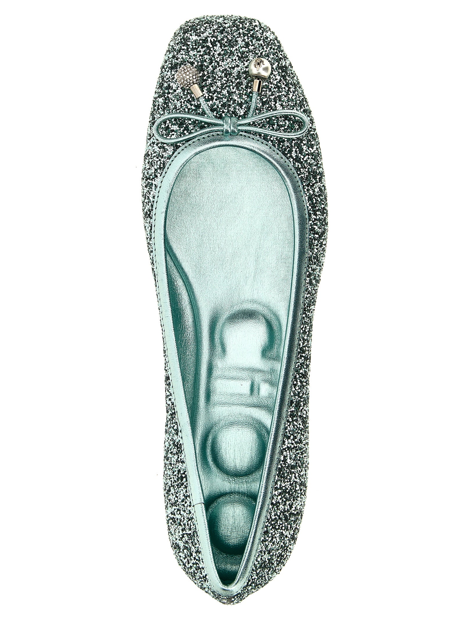 Jimmy Choo Bicolor Textile Ballet Flats Jimmy Choo