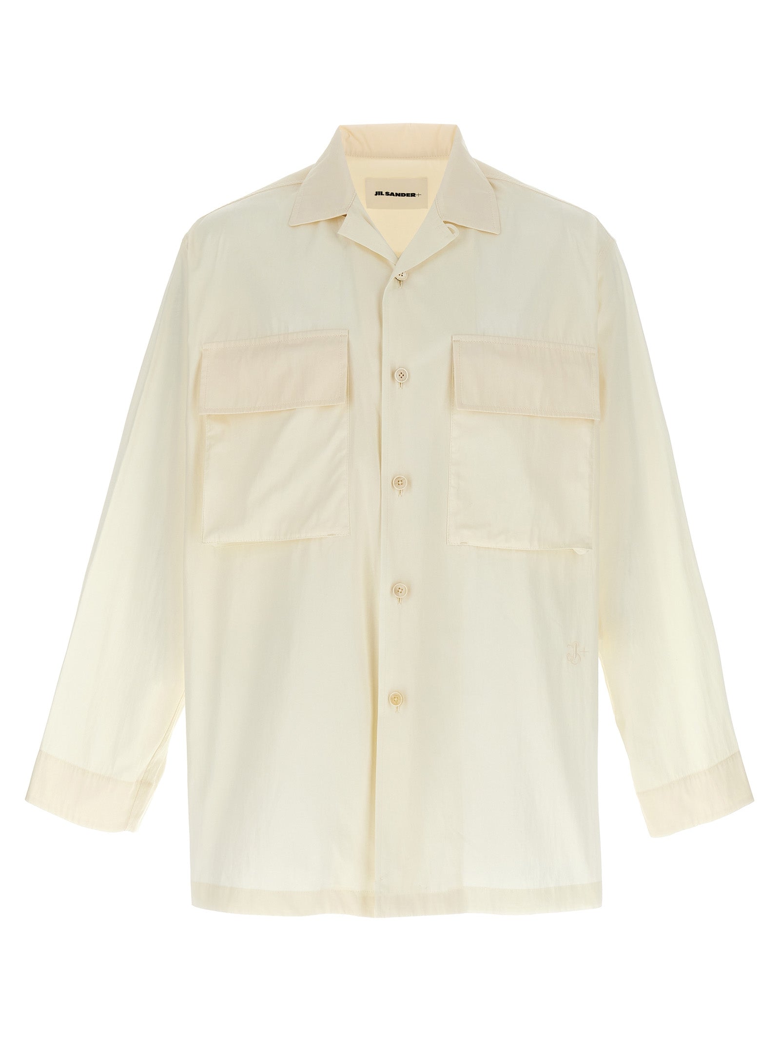 Jil Sander White Cotton Blouse Jil Sander