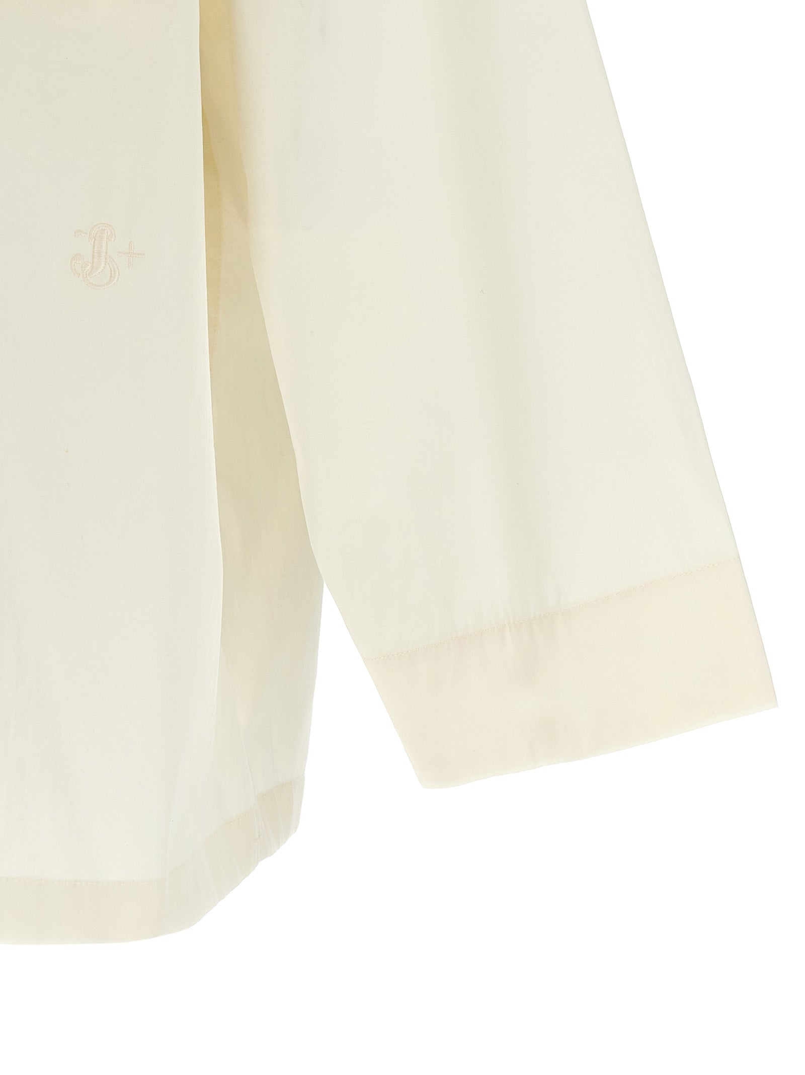 Jil Sander White Cotton Blouse Jil Sander