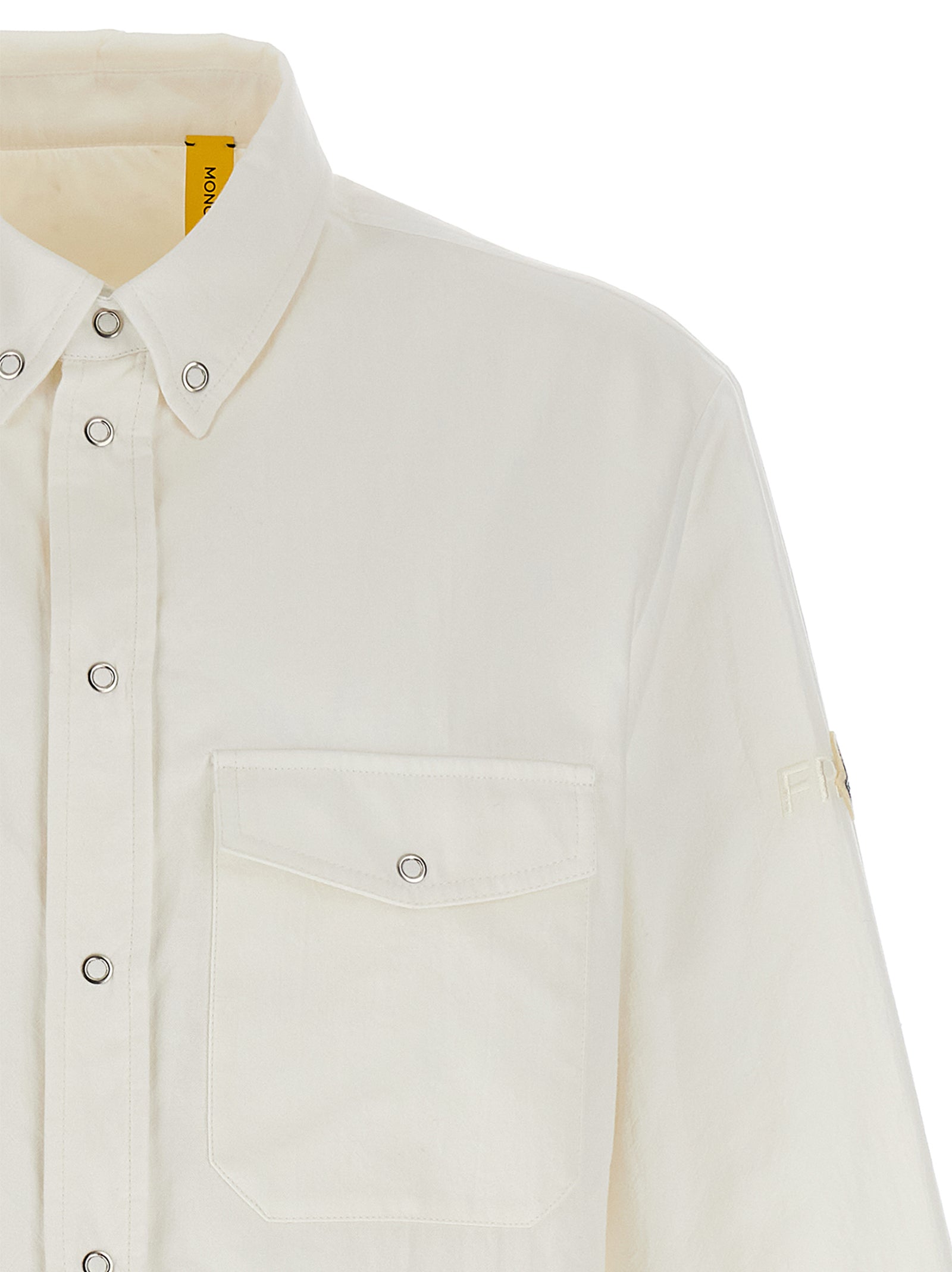 MONCLER GENIUS White Polyamide Blouse MONCLER GENIUS