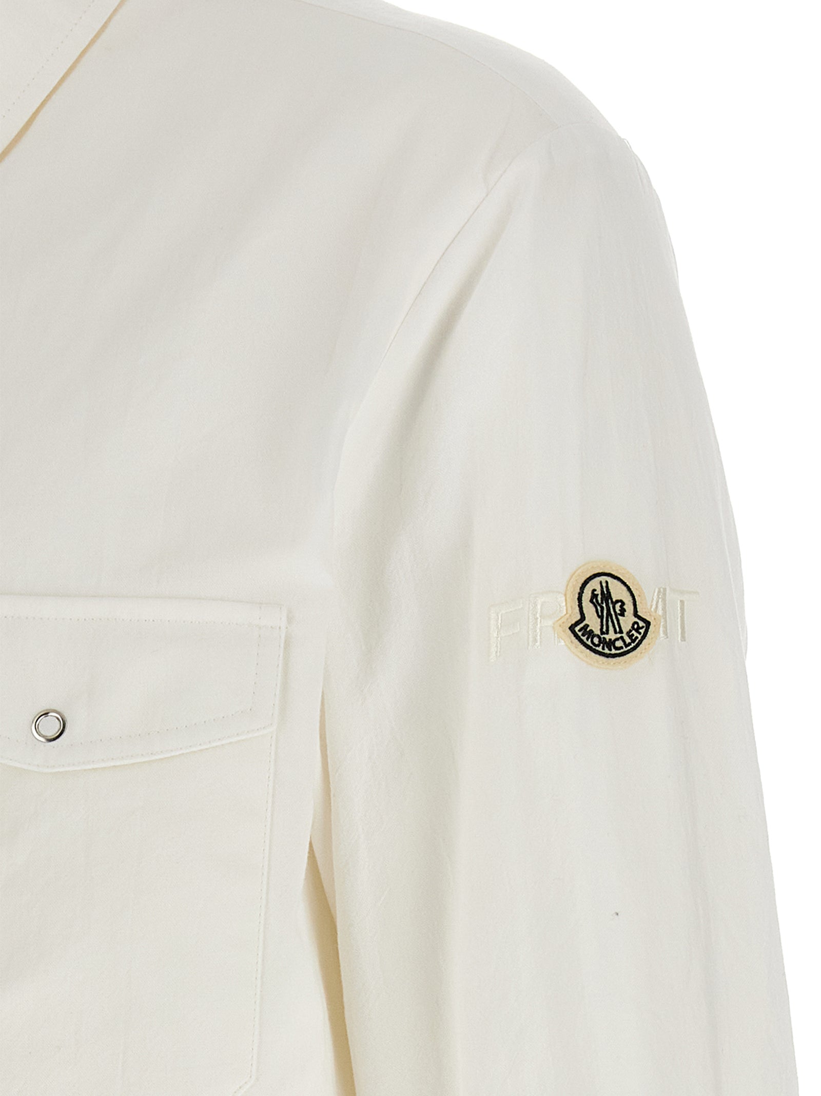 MONCLER GENIUS White Polyamide Blouse MONCLER GENIUS