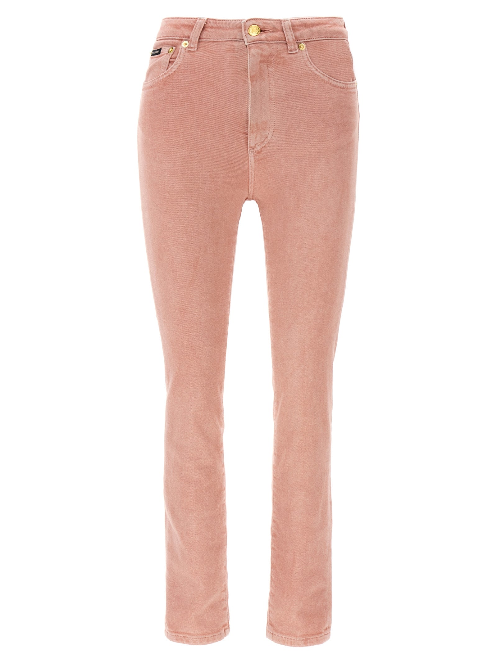 Dolce & Gabbana Multicolor Cotton High-Waisted Jean Dolce & Gabbana