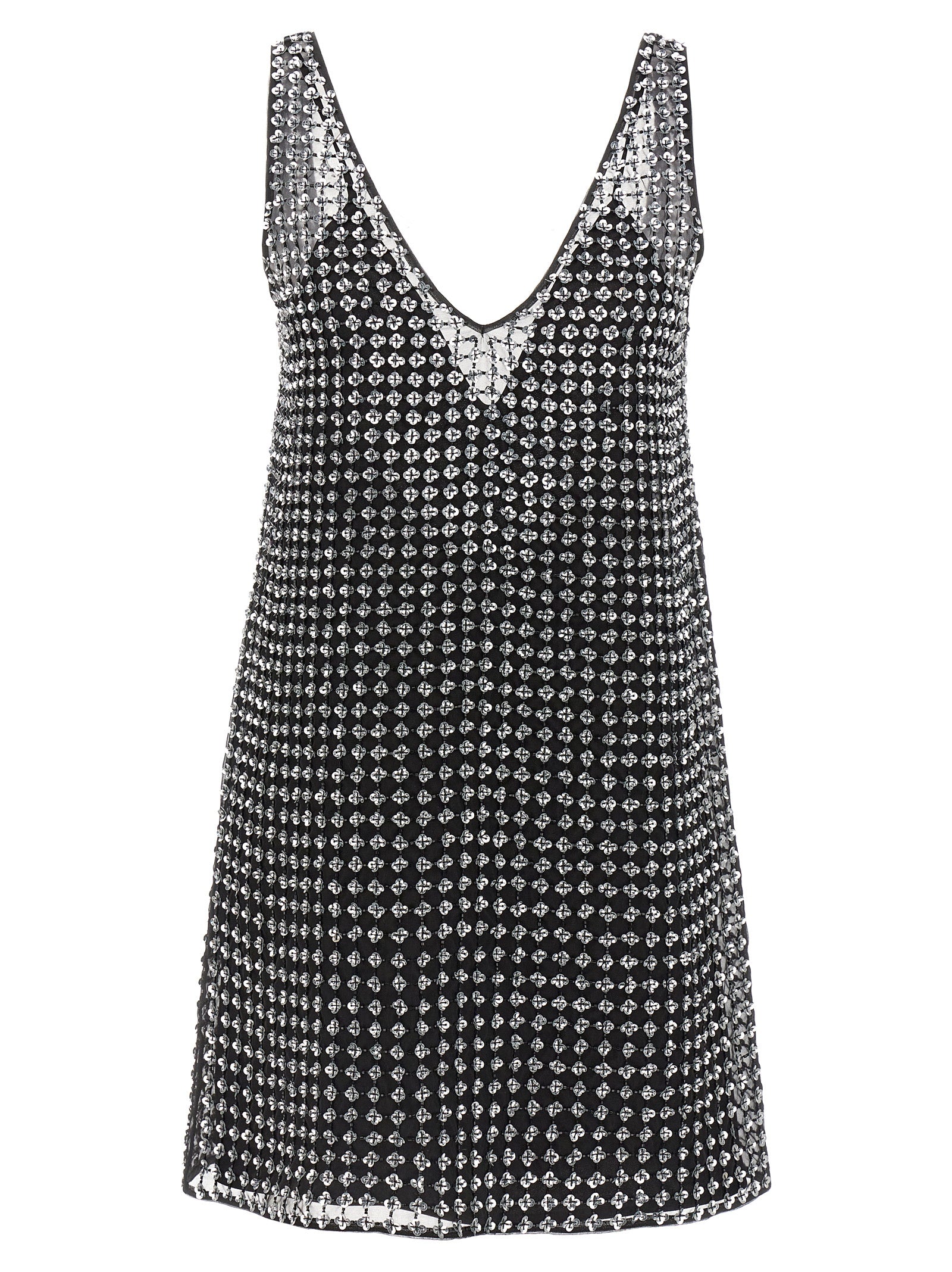 Max Mara Black Silk Short Dress Max Mara