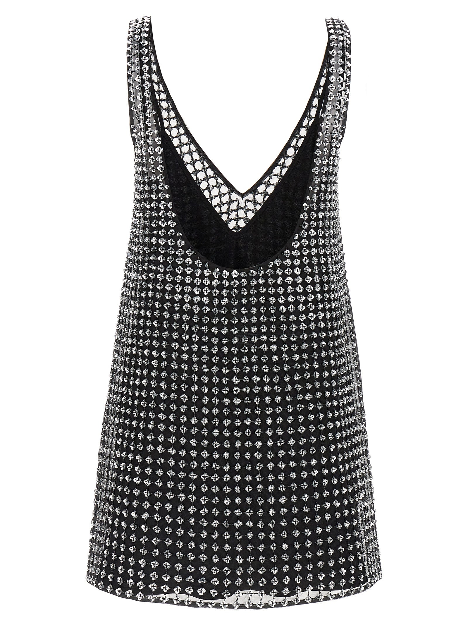 Max Mara Black Silk Short Dress Max Mara