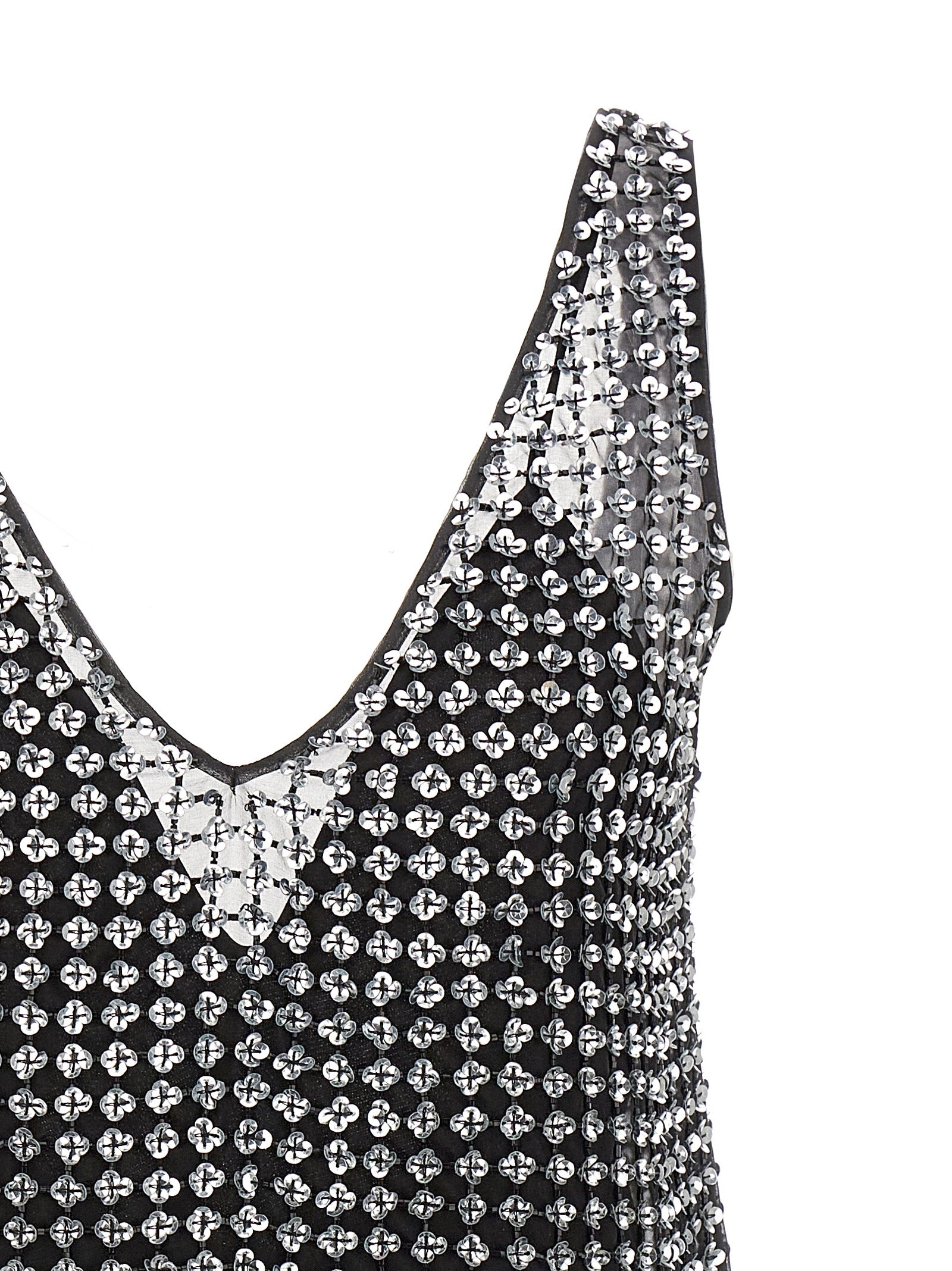 Max Mara Black Silk Short Dress Max Mara