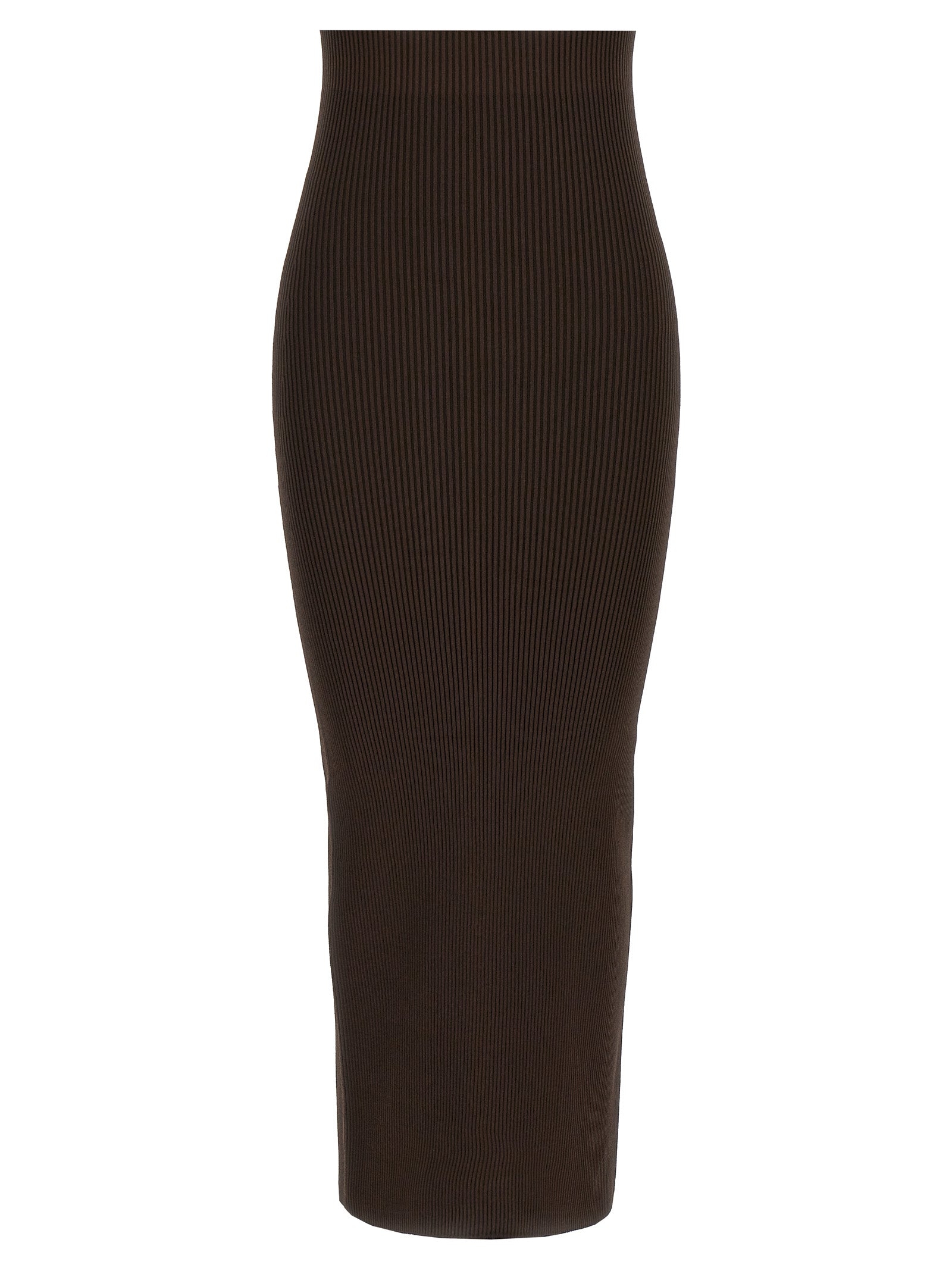 Max Mara Brown Viscose Mini Skirt Max Mara
