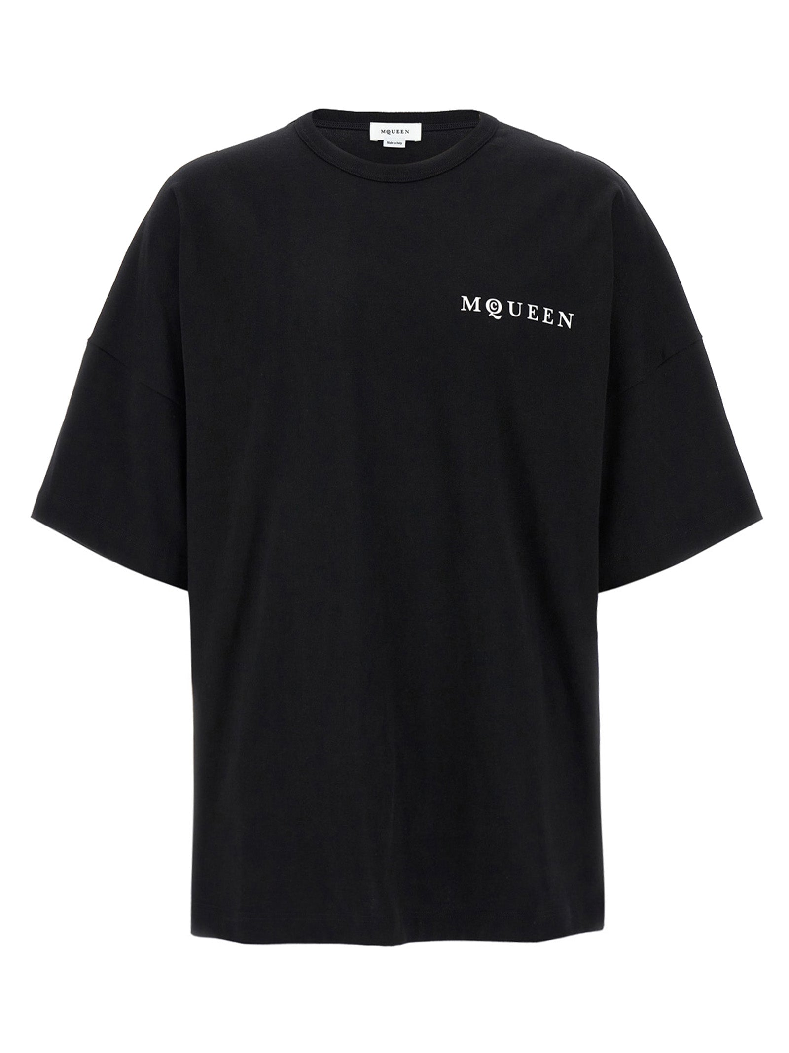Alexander McQueen Bicolor Cotton T-Shirt Alexander McQueen