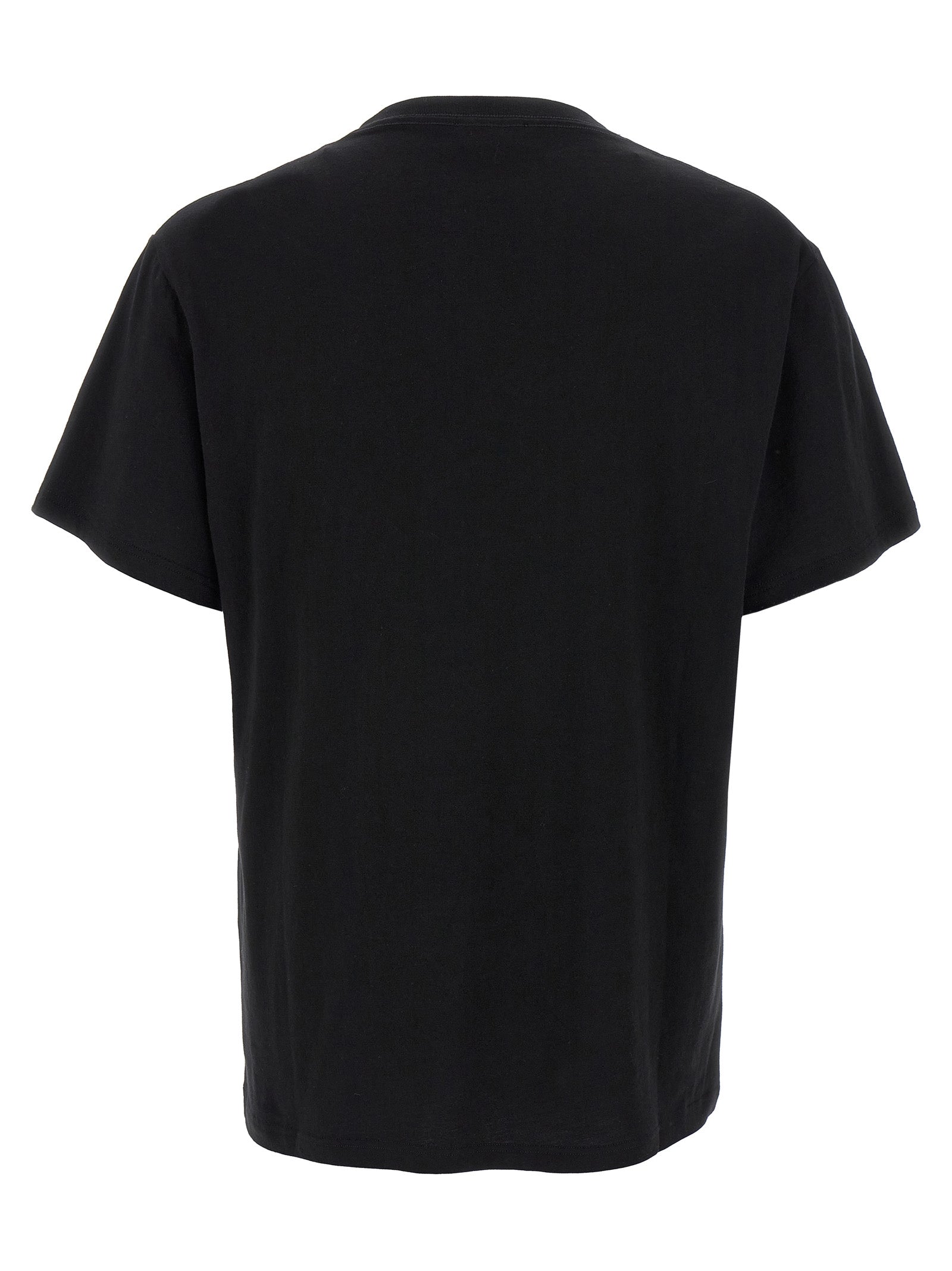 Alexander McQueen Bicolor Cotton T-Shirt Alexander McQueen