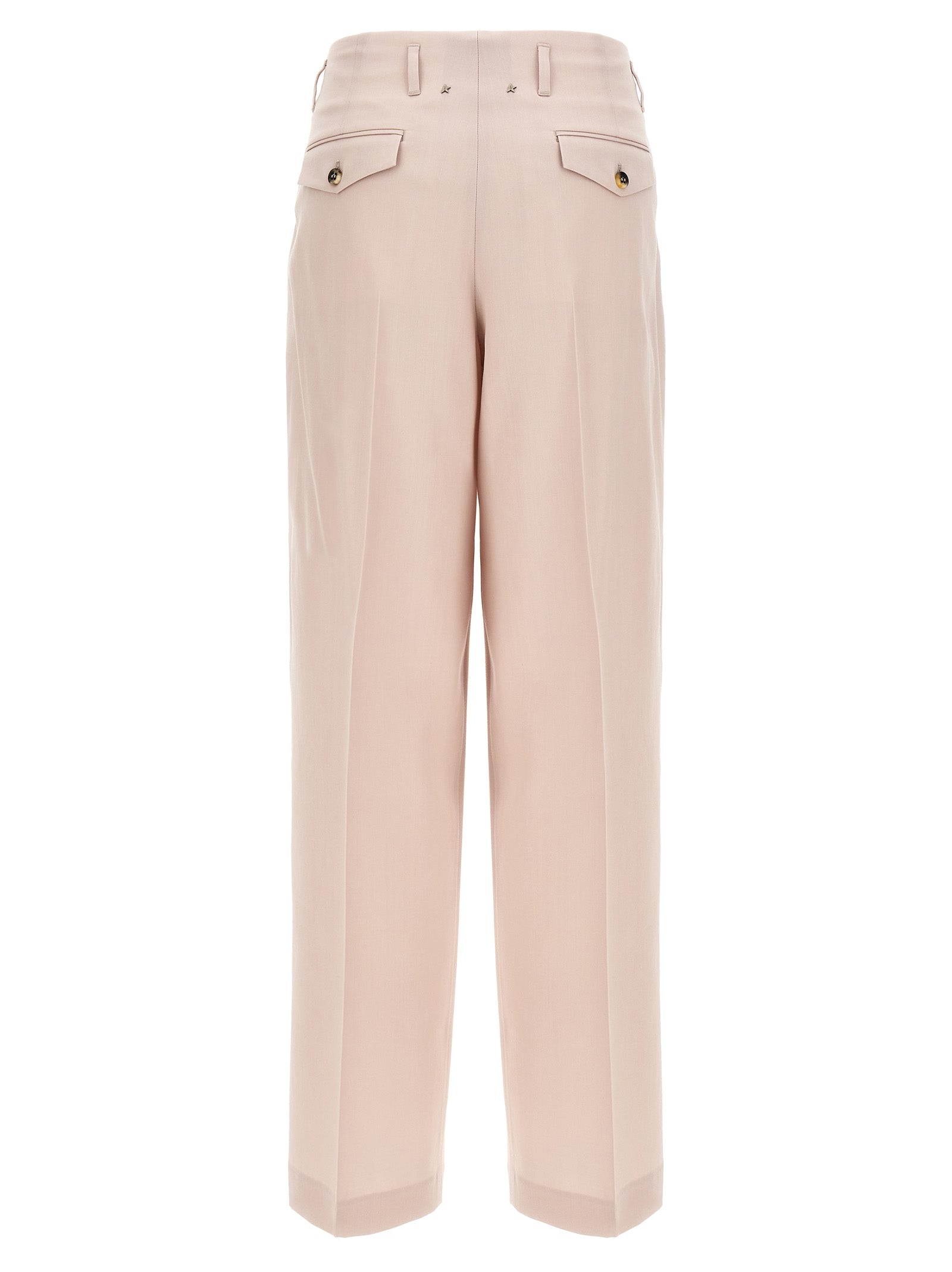 Golden Goose Multicolor Virgin Wool Casual Pants Golden Goose
