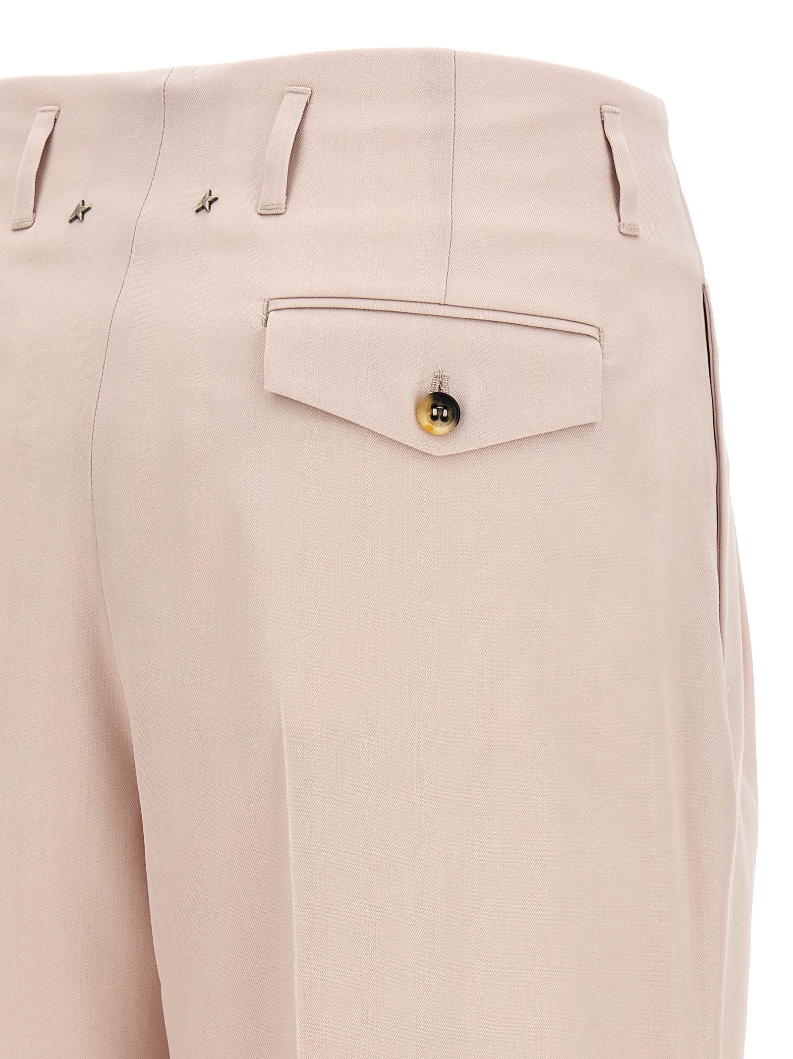Golden Goose Multicolor Virgin Wool Casual Pants Golden Goose