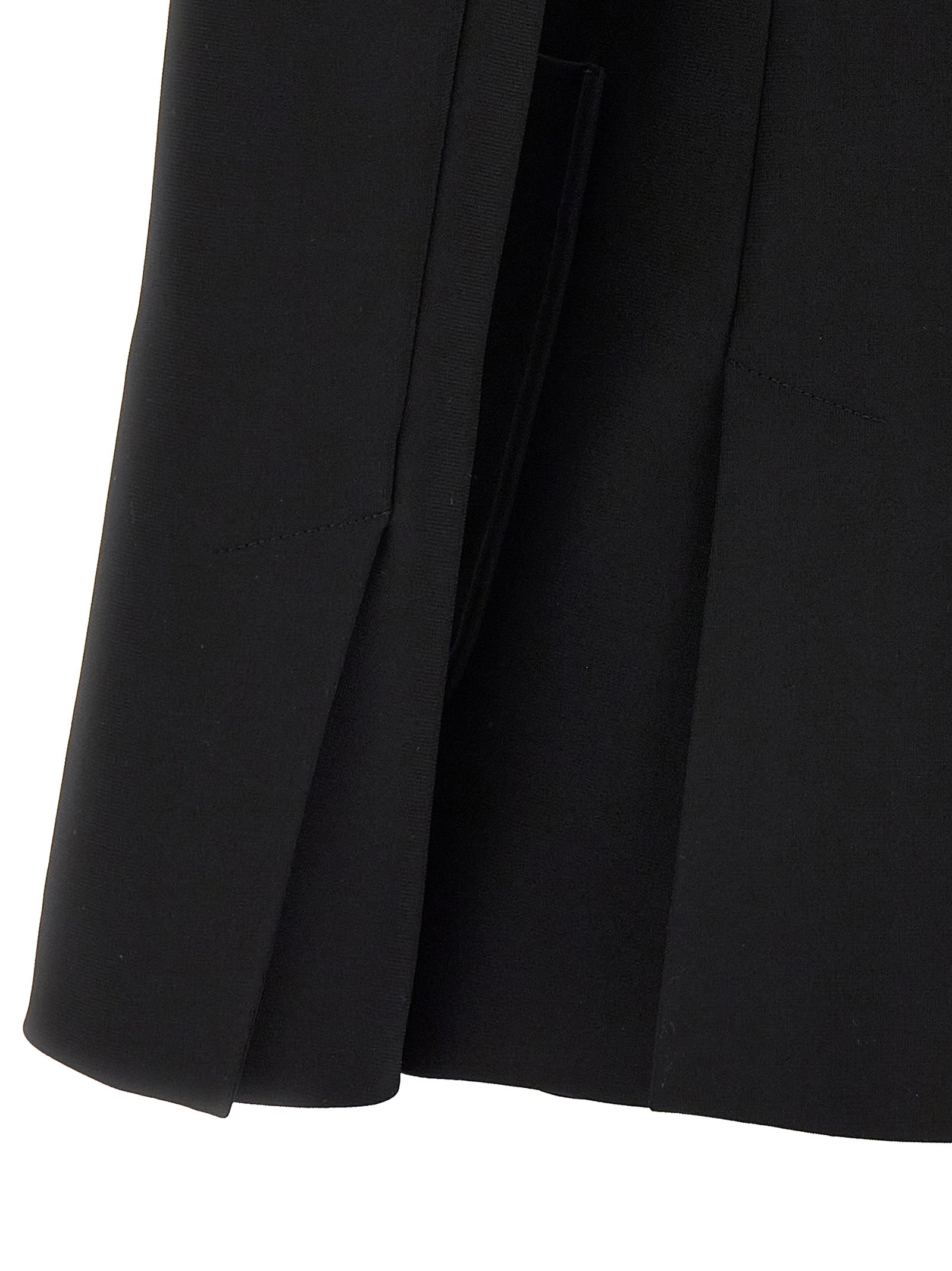 Max Mara Black Viscose Blazer Max Mara