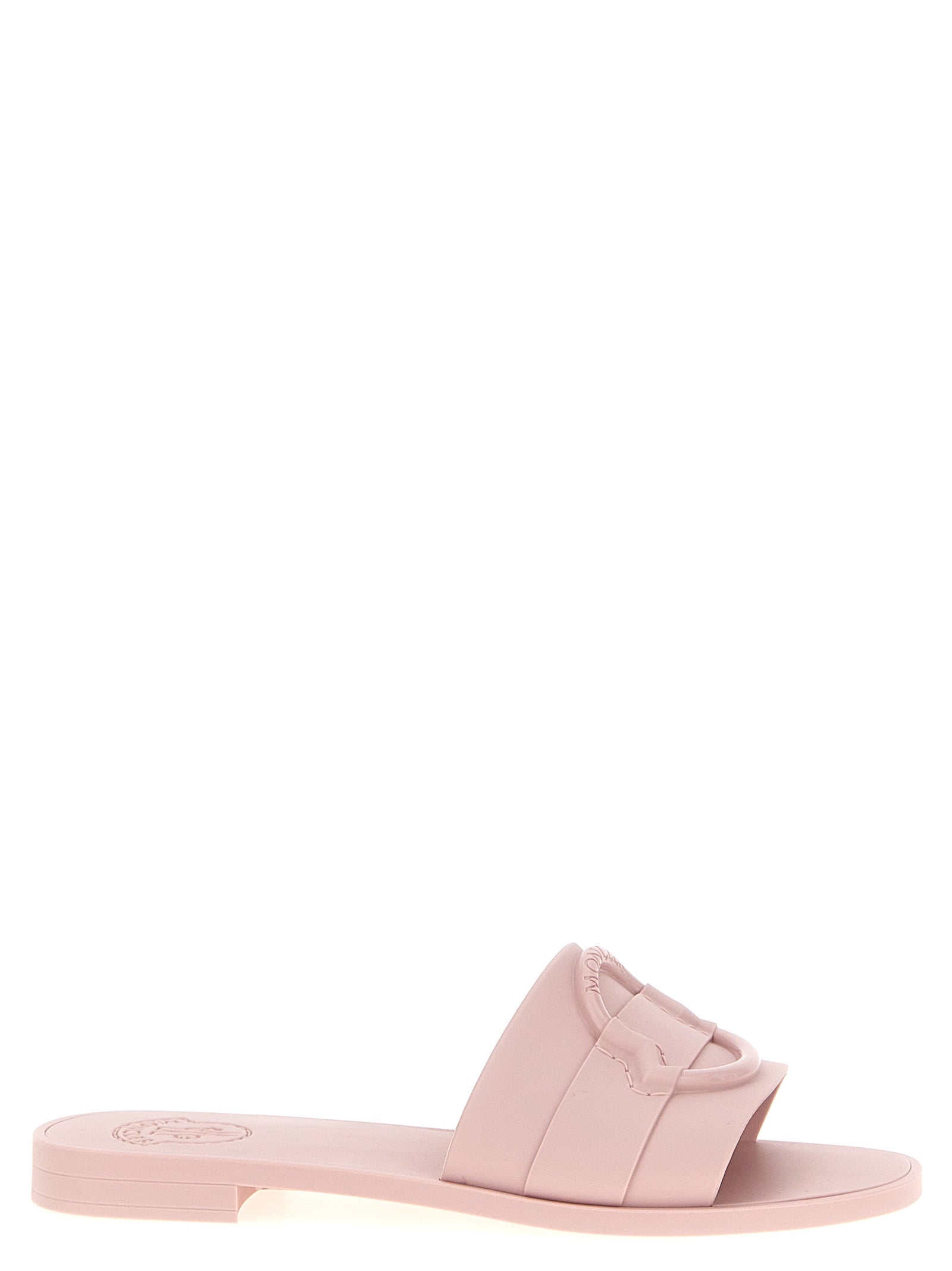 Moncler Multicolor Elastane Slides Moncler