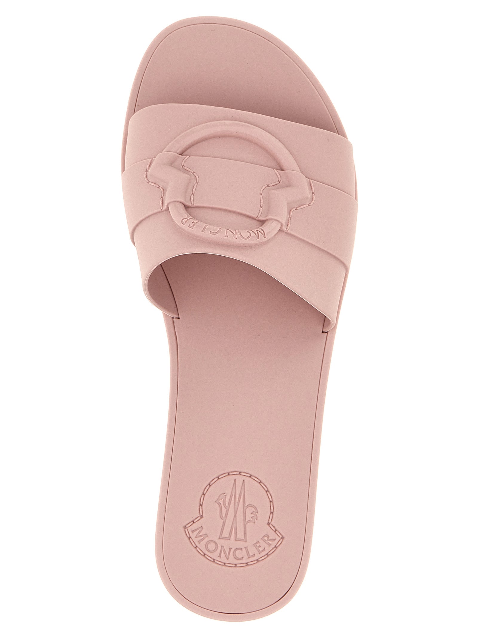 Moncler Multicolor Elastane Slides Moncler