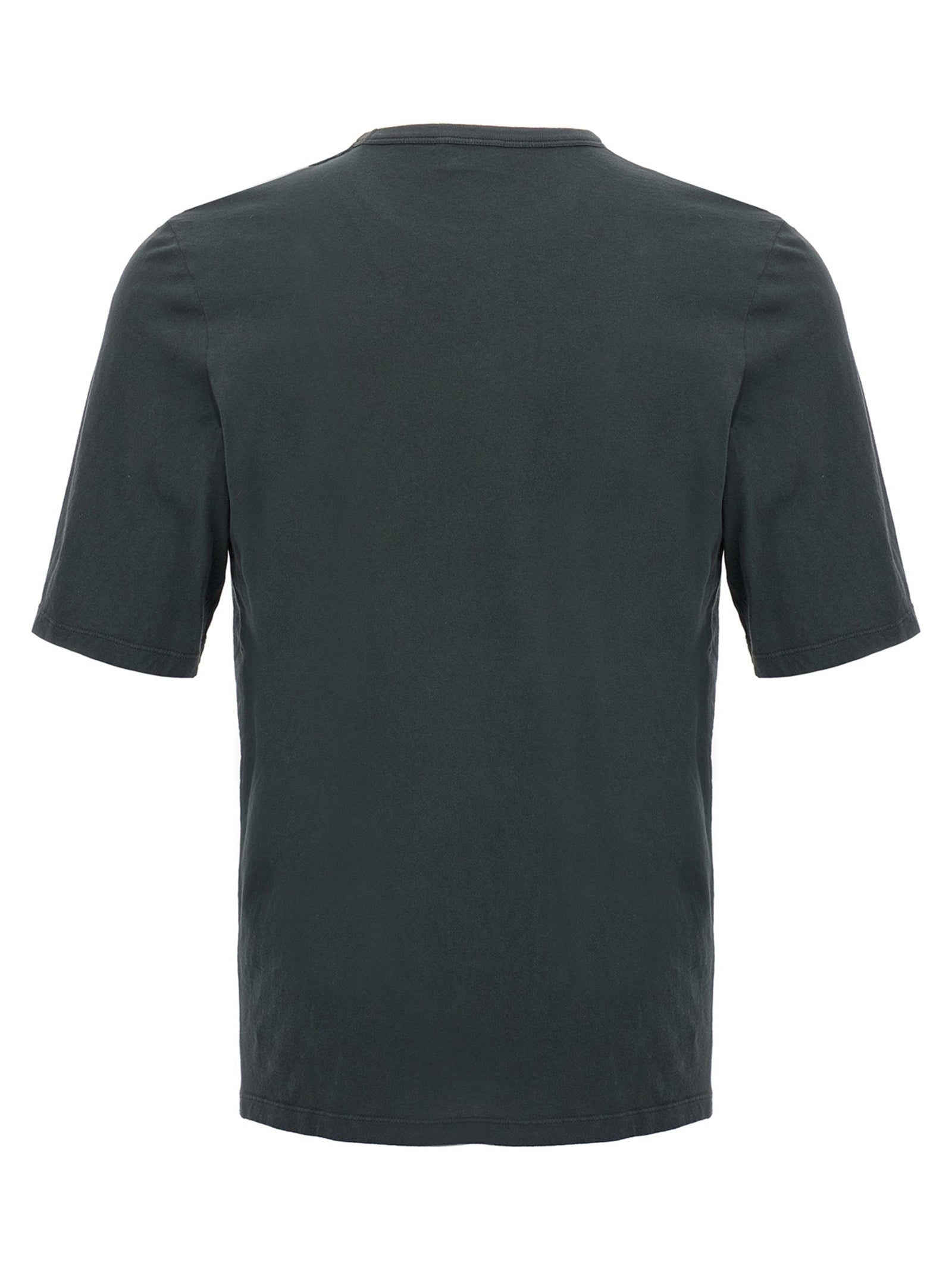 Saint Laurent Black Cotton T-Shirt Saint Laurent