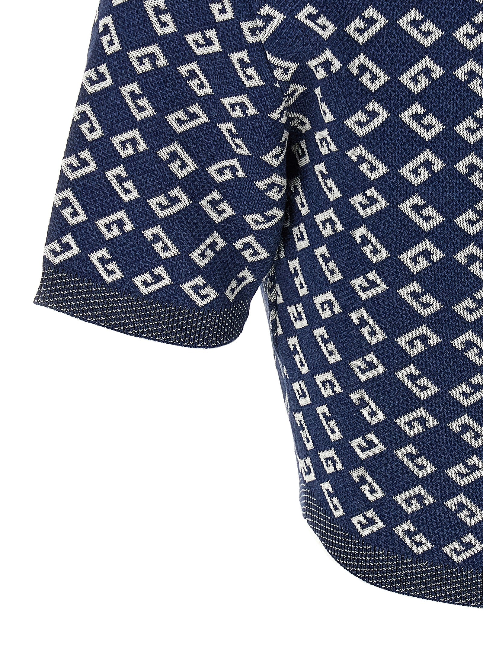 Givenchy Blue Viscose T-Shirt Givenchy