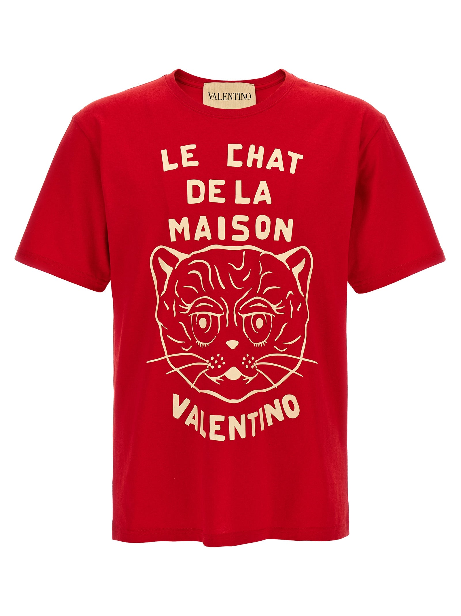 Valentino Garavani Multicolor Cotton T-Shirt Valentino Garavani