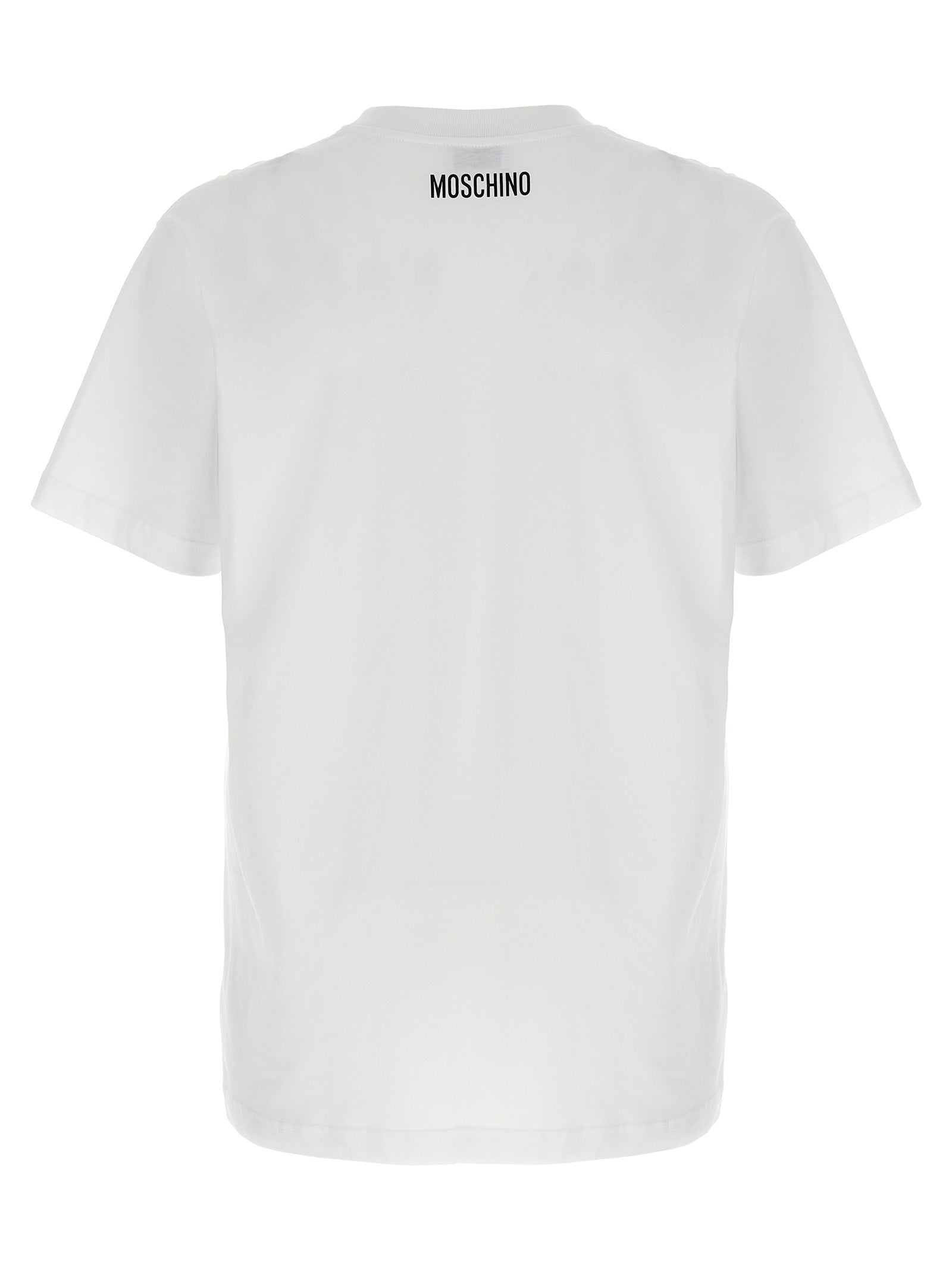 Moschino White Cotton T-Shirt Moschino