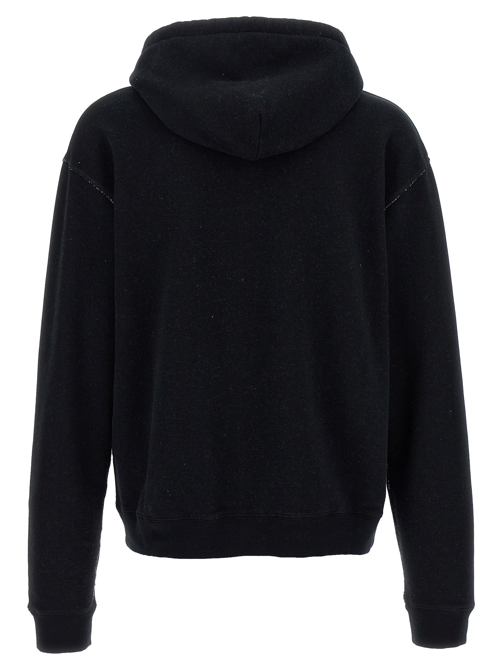Valentino Garavani Black Cotton Sweatshirt Valentino Garavani